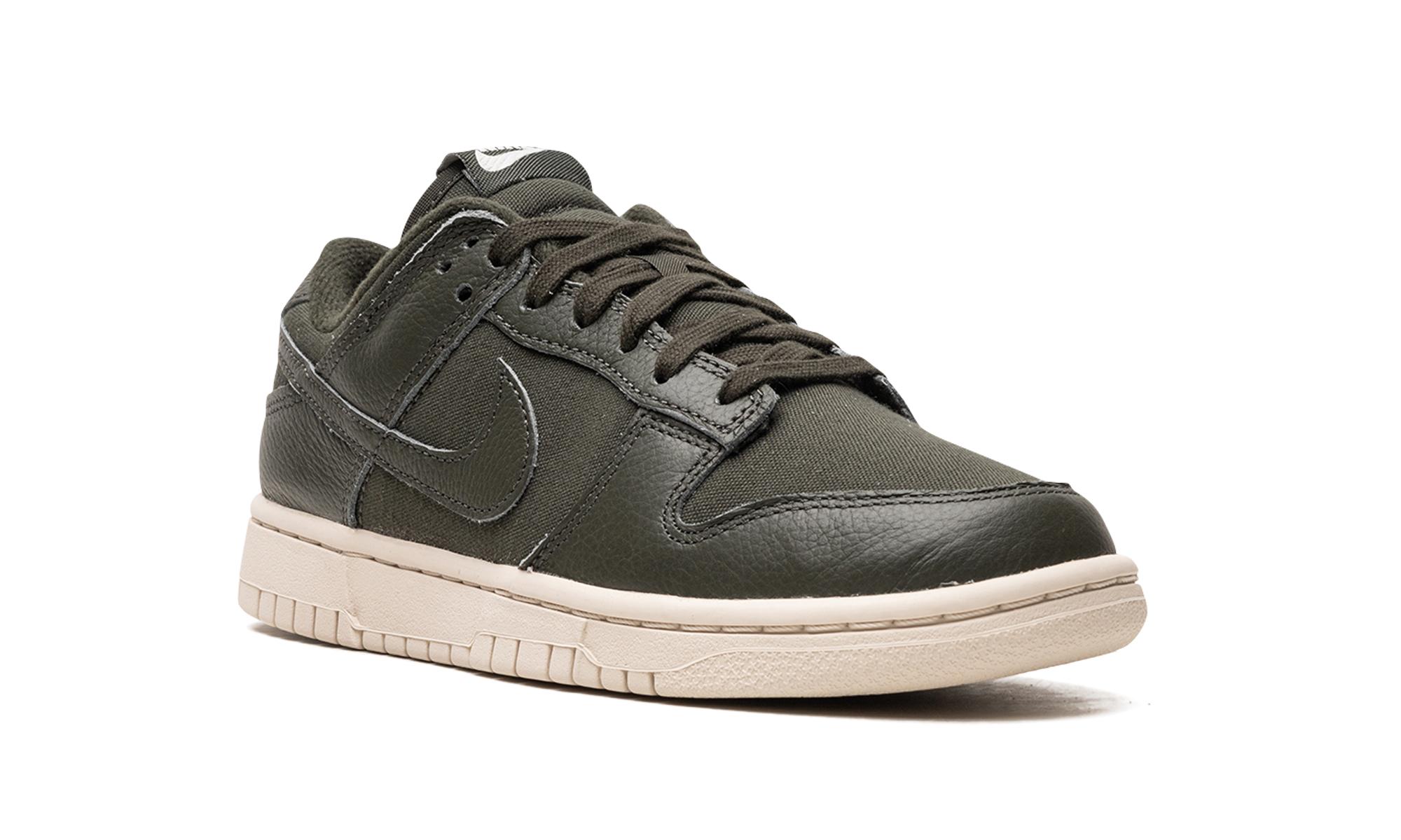 nike dunk low retro prm sequoia+DZ2538-300+diagnol right view
