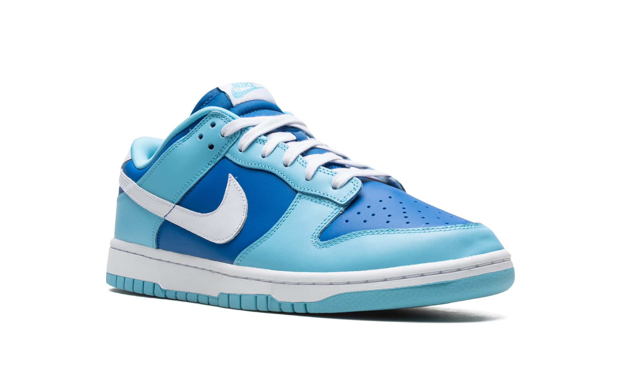 nike dunk low retro qs argon 2022+DM0121-400+diagnol right view