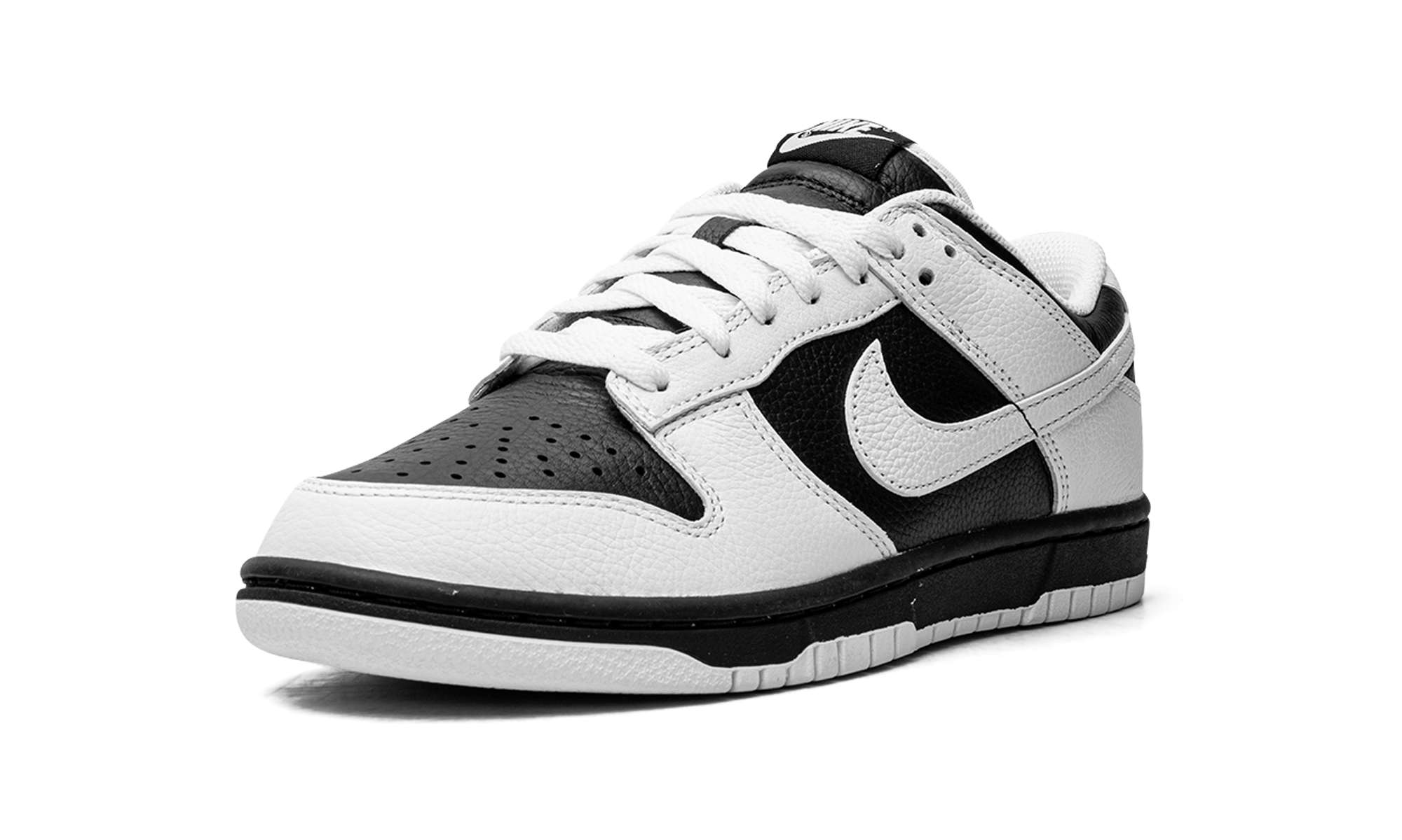 nike dunk low retro reverse panda+FD9064-011+left diagnol single view