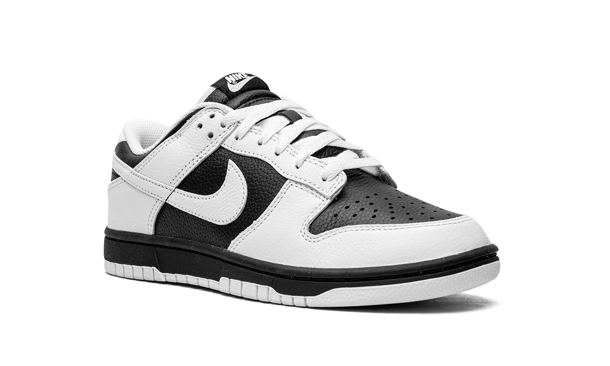nike dunk low retro reverse panda+FD9064-011+diagnol right view