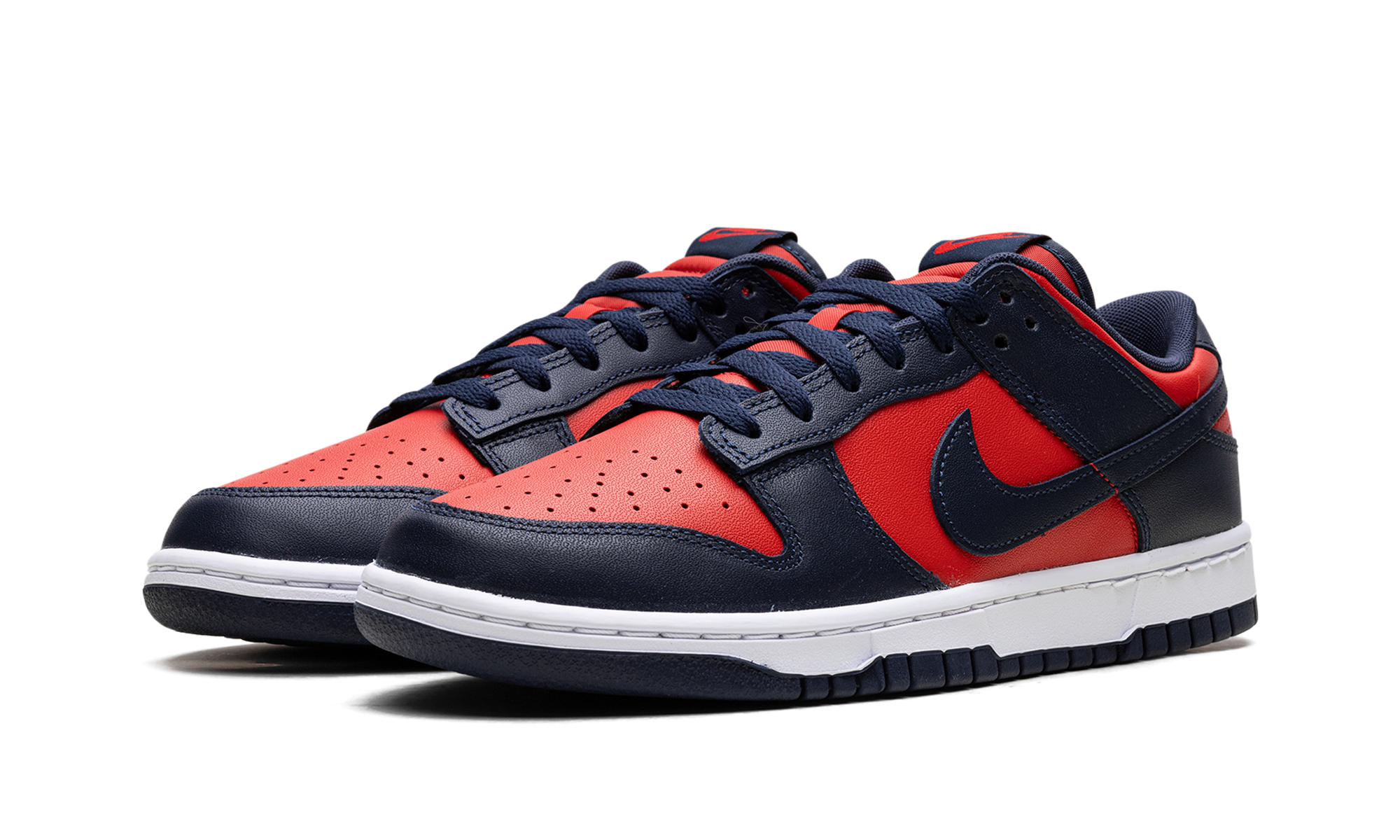 nike dunk low retro se co jp university red obsidian+DV0833-601+diagnol left view
