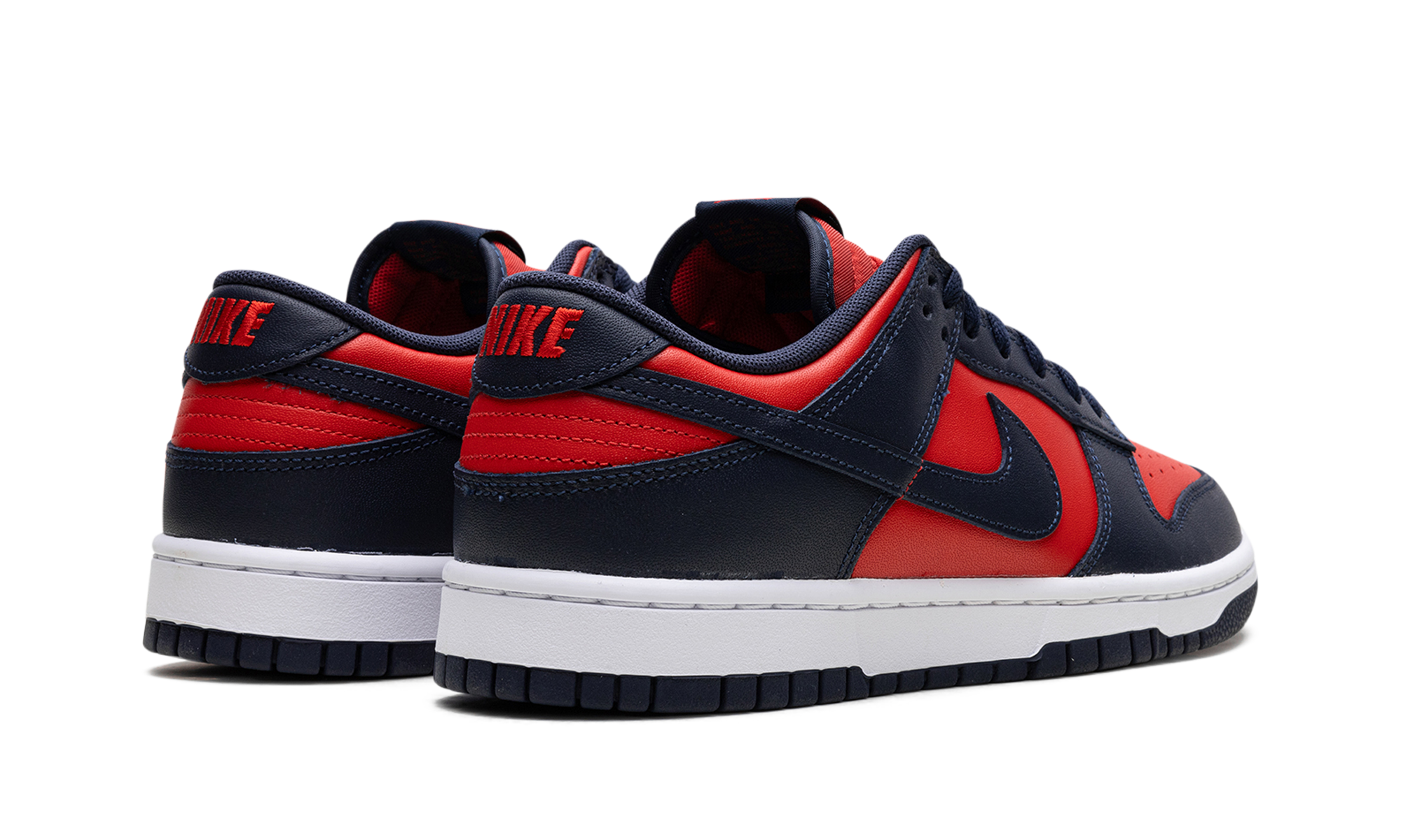 nike dunk low retro se co jp university red obsidian+DV0833-601+diagnol right behind view