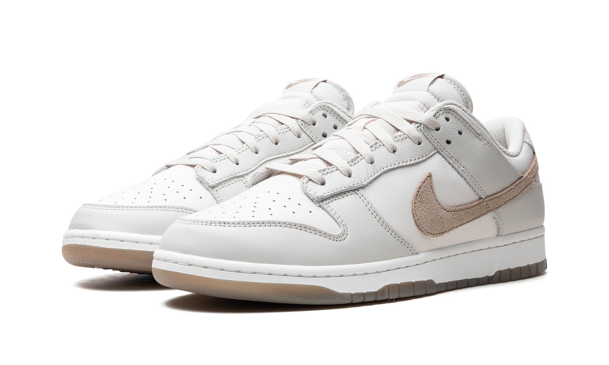 nike dunk low retro se phantom khaki+FJ4188-001+diagnol left view