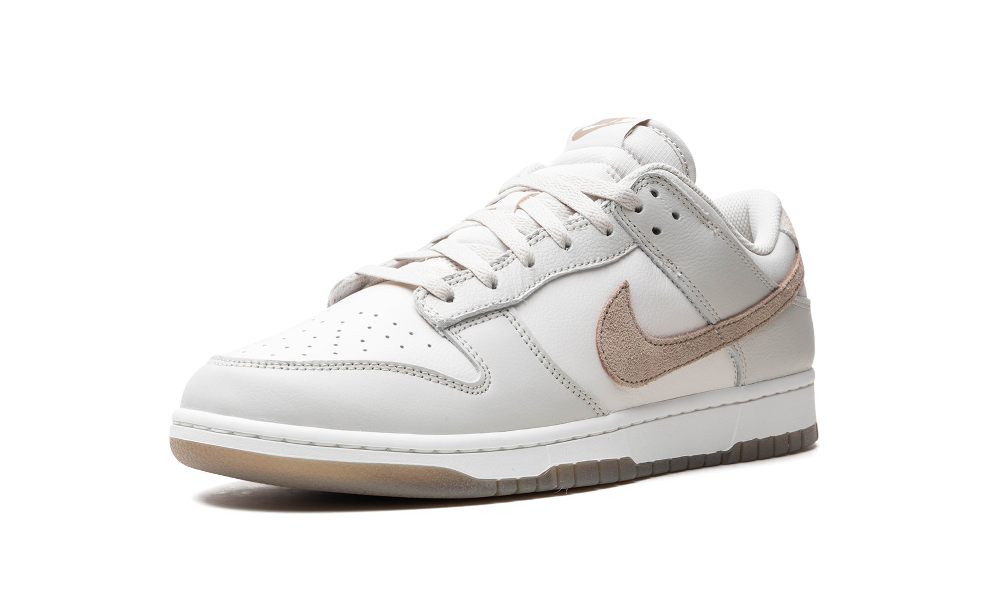 nike dunk low retro se phantom khaki+FJ4188-001+left diagnol single view