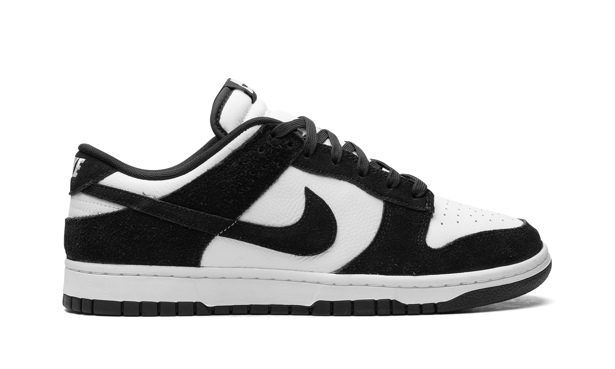 nike dunk low retro se suede panda+FQ8249-100+right view