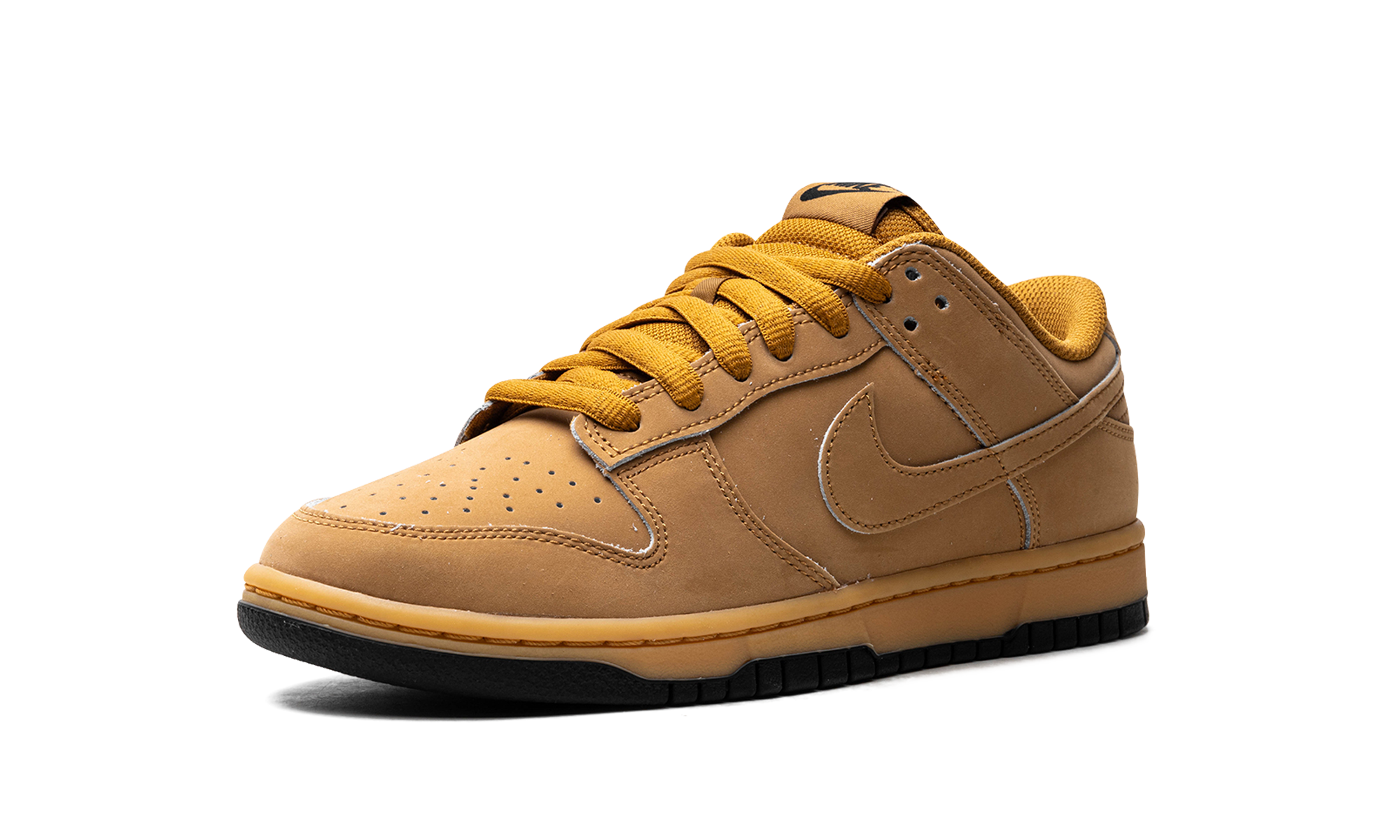 nike dunk low retro se wheat gum+HQ1932-700+left diagnol single view