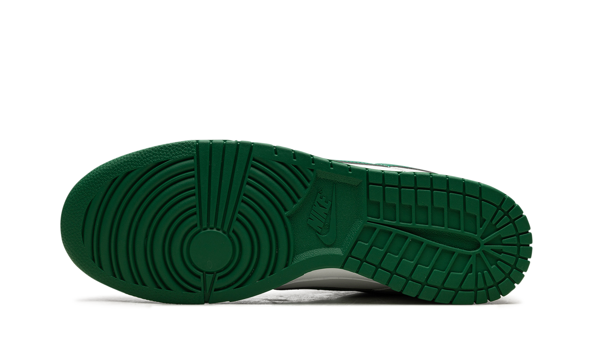 nike dunk low retro summit white malachite+DV0831-107+bottom view