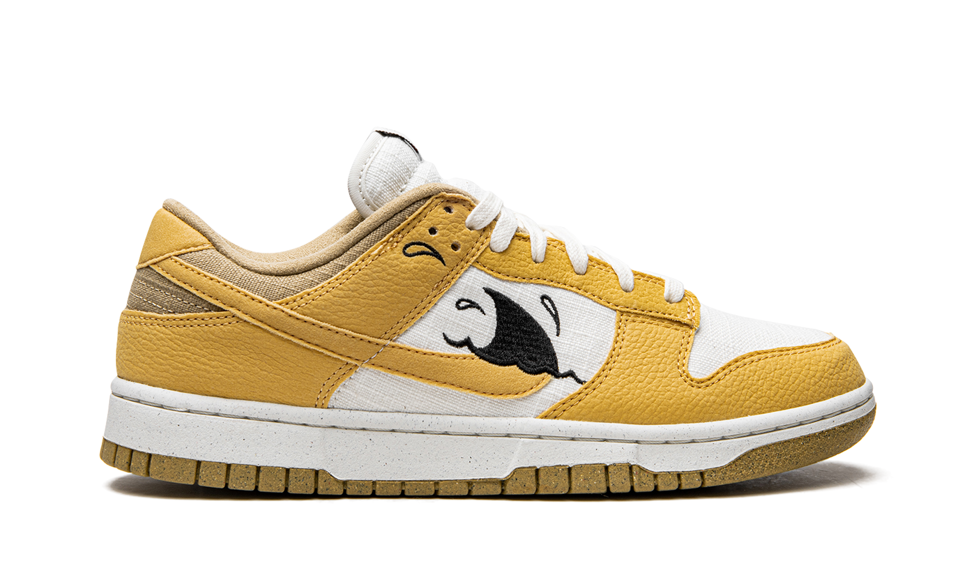 nike dunk low retro sun club wheat grass orange+DV1681-100+right view