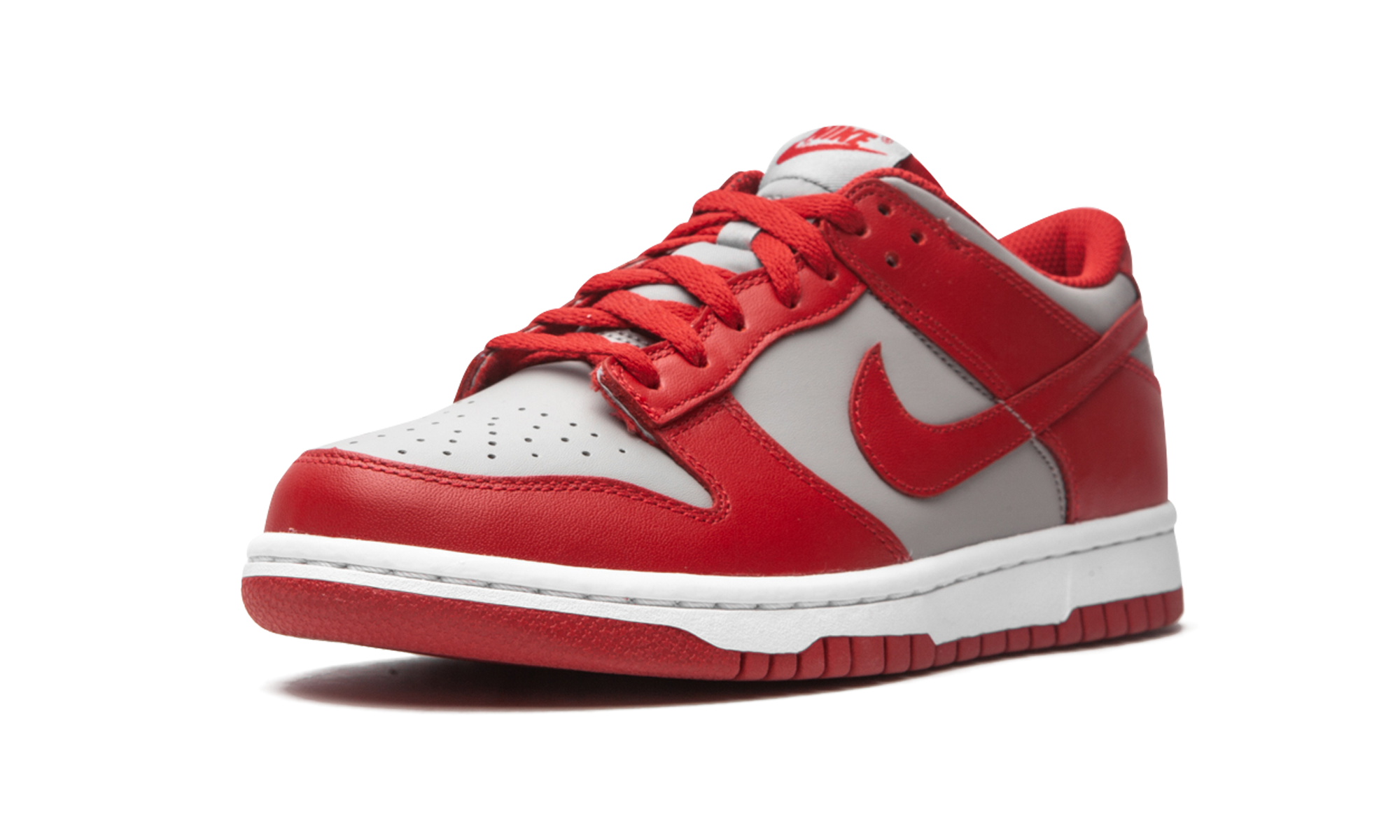 nike dunk low retro unlv gs 2021+CW1590-002+left diagnol single view