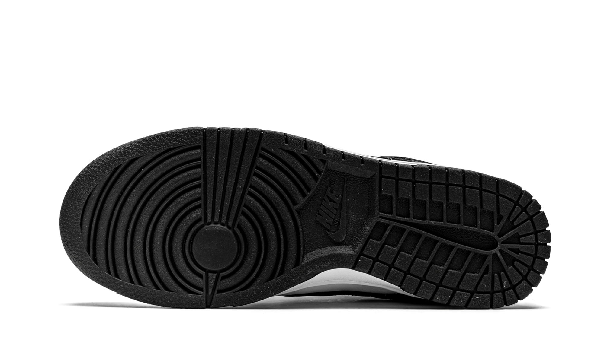 nike dunk low retro white black panda+DD1391-100+bottom view