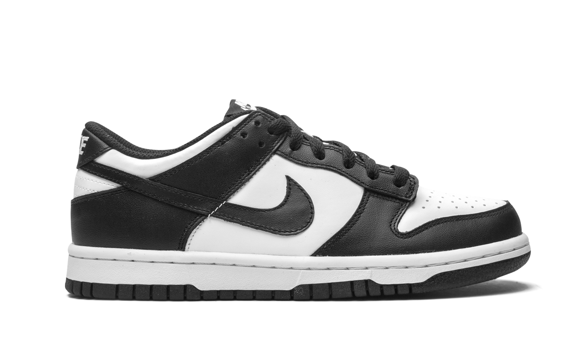 nike dunk low retro white black panda gs+CW1590-100+right view