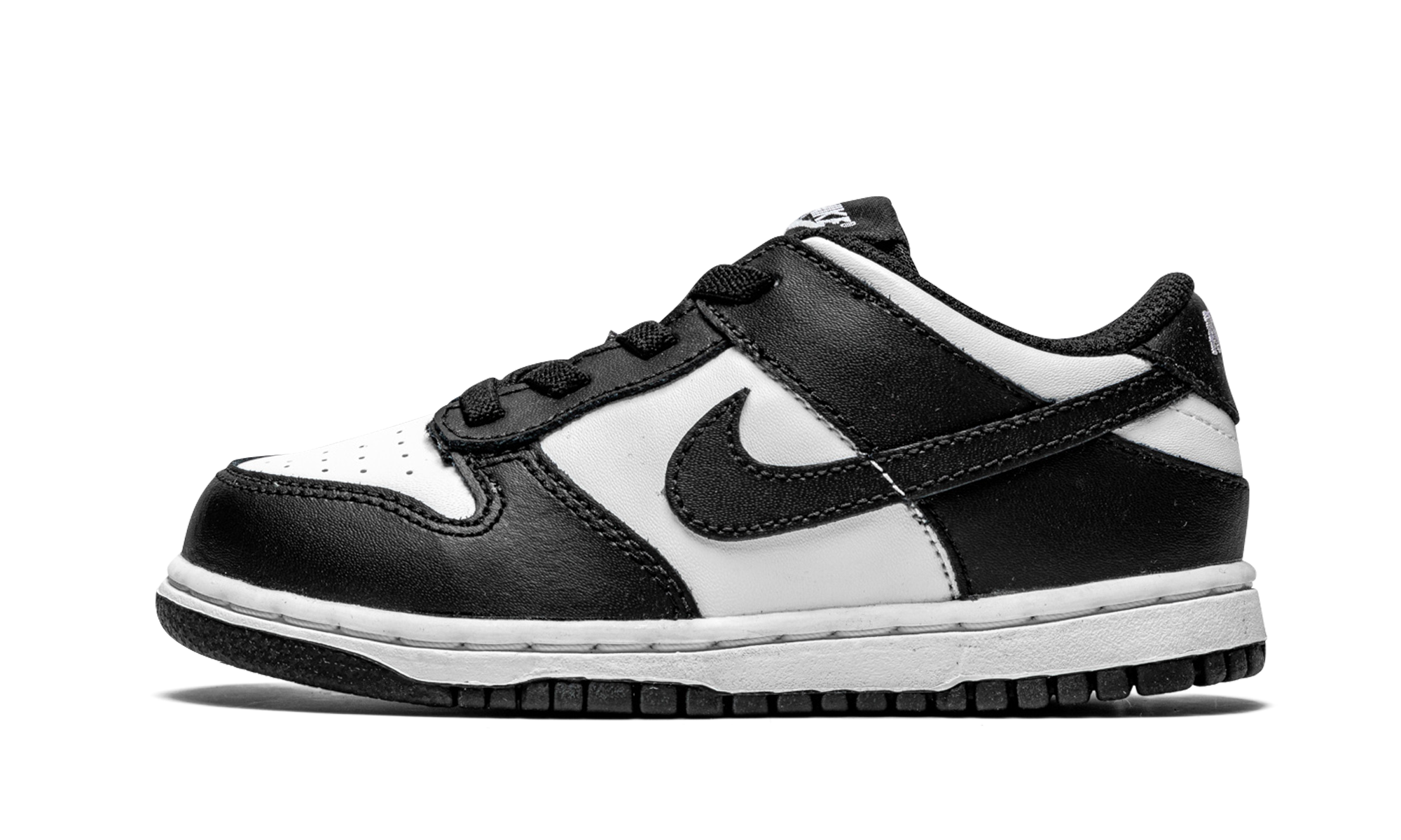 nike dunk low retro white black panda td+CW1589-100+diagnol right view 1