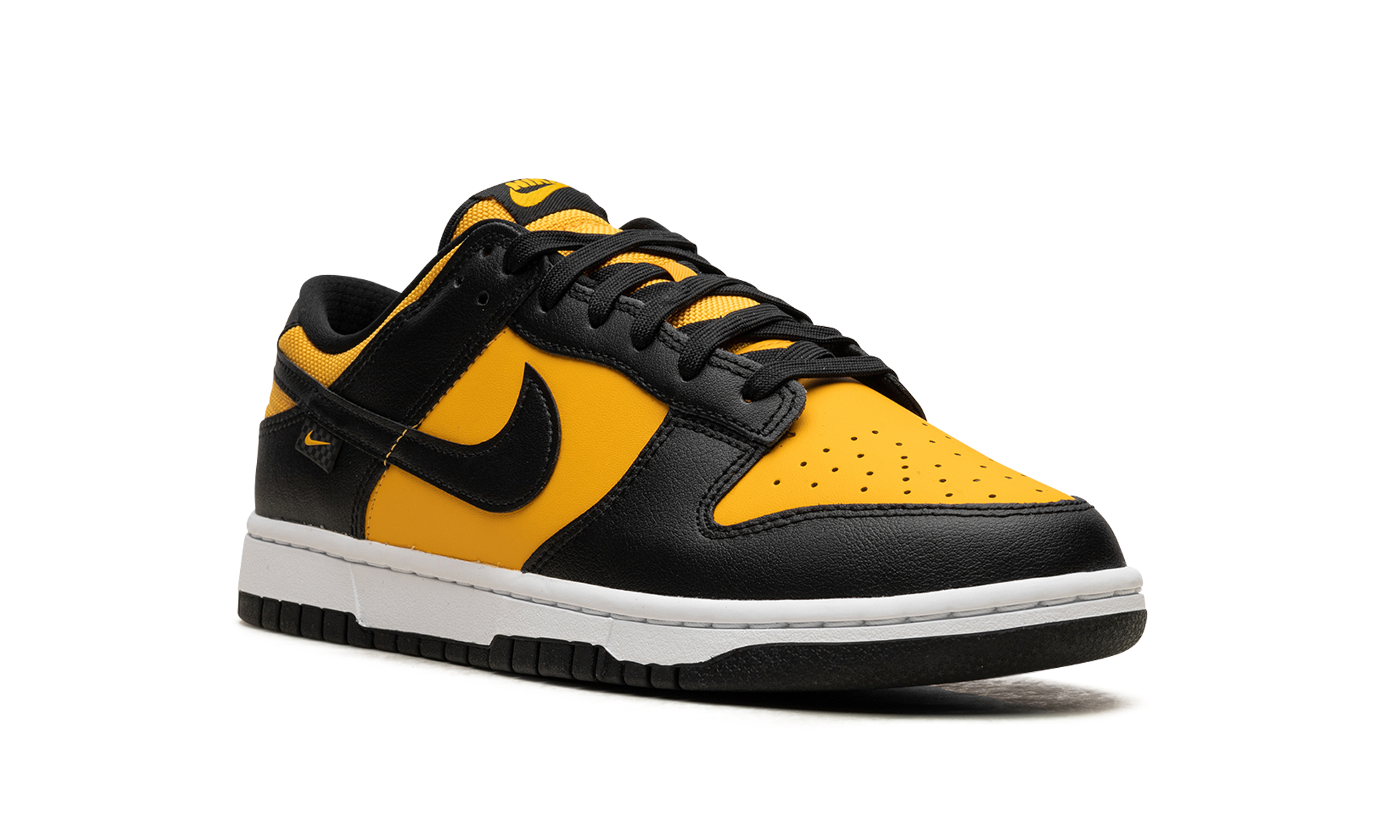 nike dunk low reverse goldenrod 2024+FZ4618-001+diagnol right view