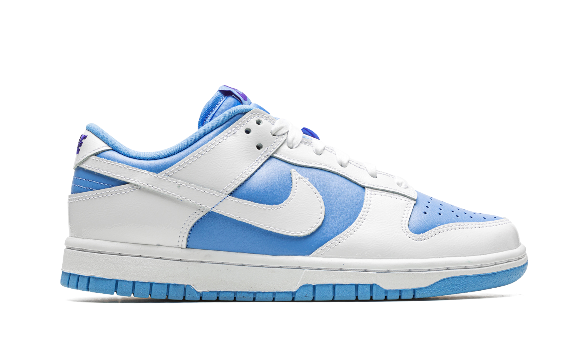 nike dunk low reverse unc women s+DJ9955-101+right view