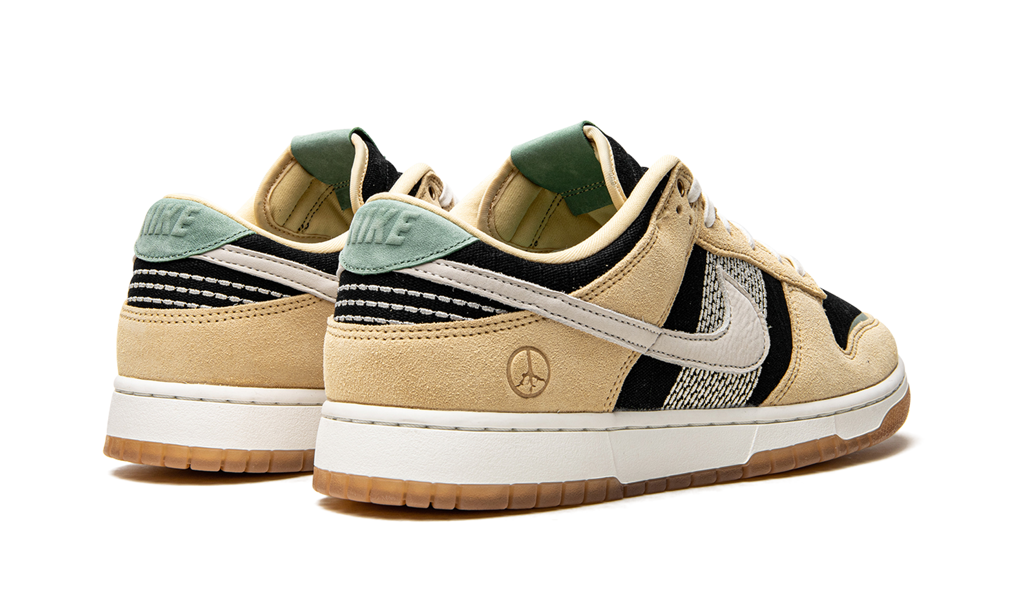 nike dunk low rooted in peace+DJ4671-294+diagnol right behind view