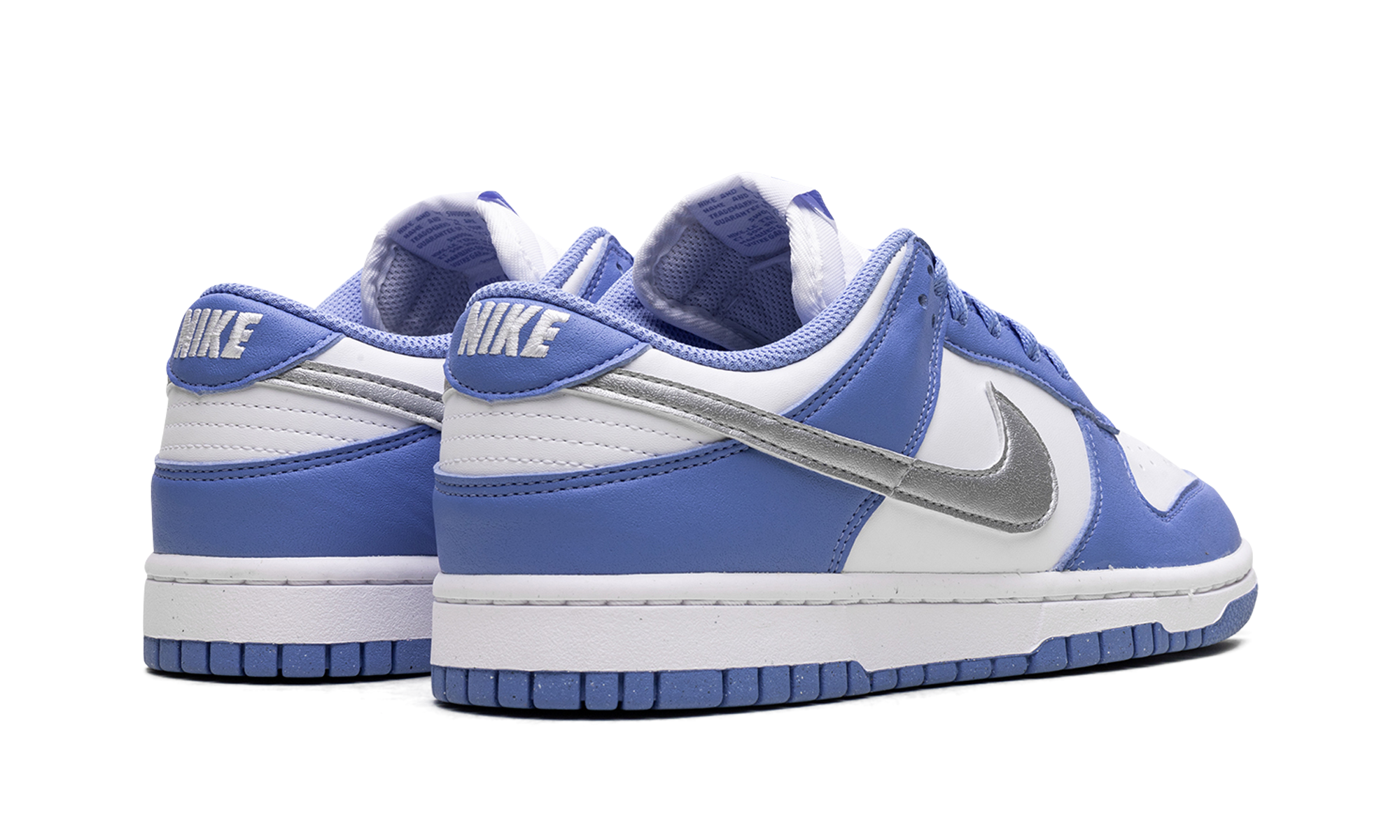 nike dunk low royal pulse women s+DD1873-402+diagnol right behind view