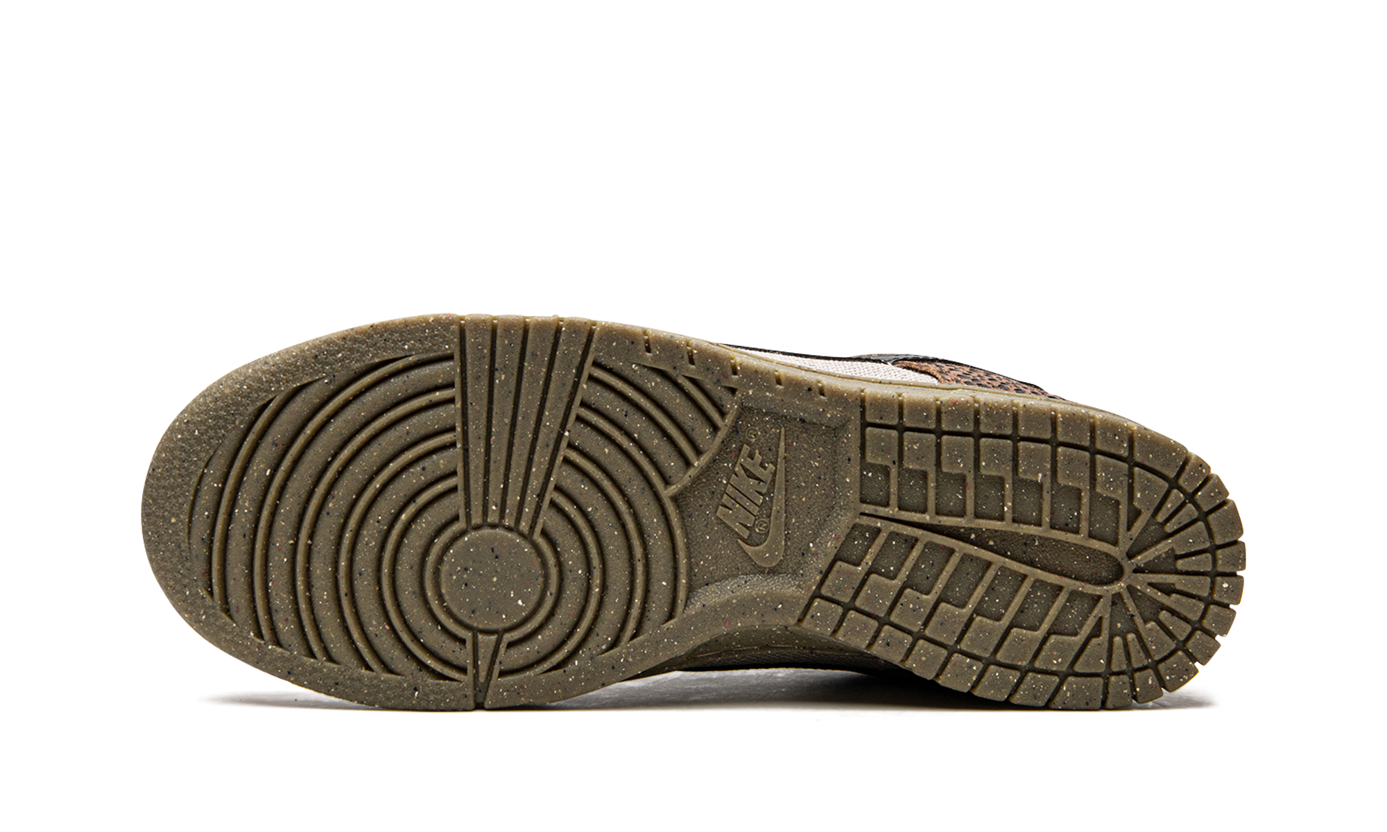nike dunk low safari golden moss+DX2654-200+bottom view