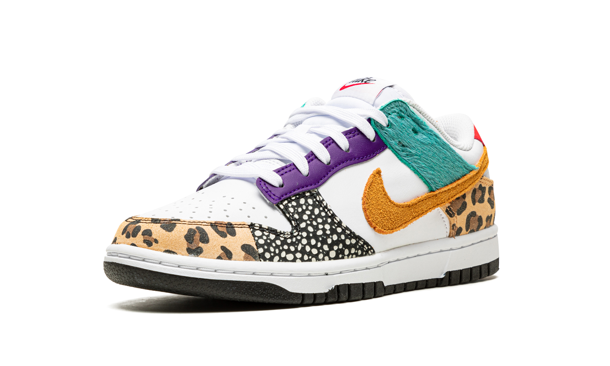 nike dunk low safari mix women s+DN3866-100+left diagnol single view