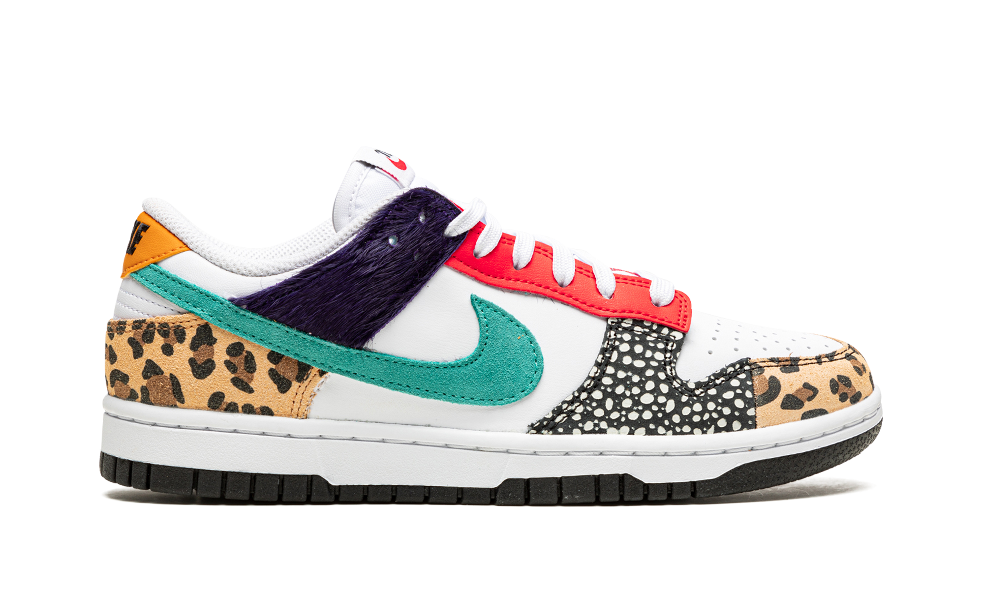 nike dunk low safari mix women s+DN3866-100+right view