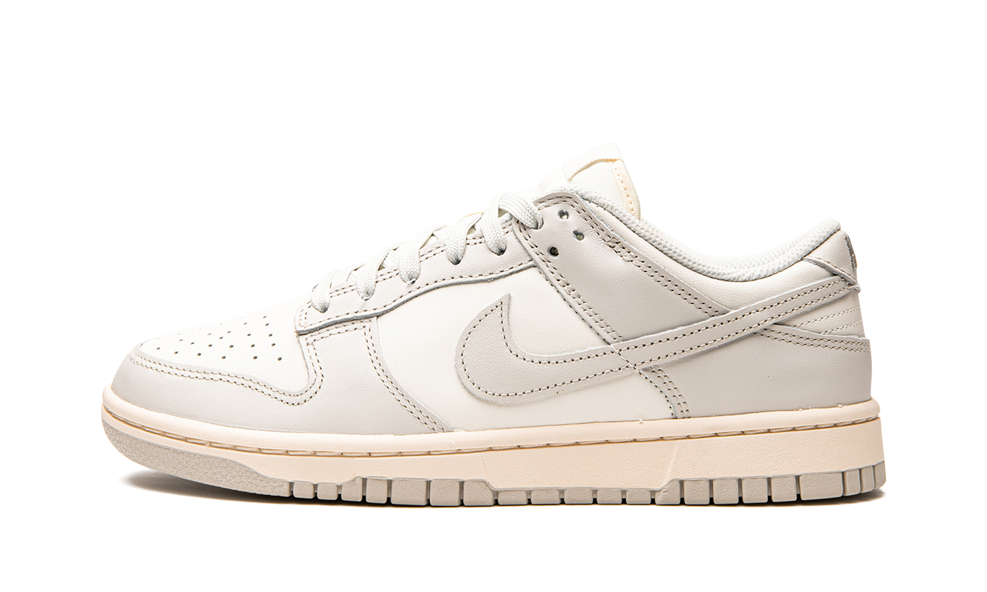 nike dunk low sail light bone women s+DD1503-107+diagnol right view 1