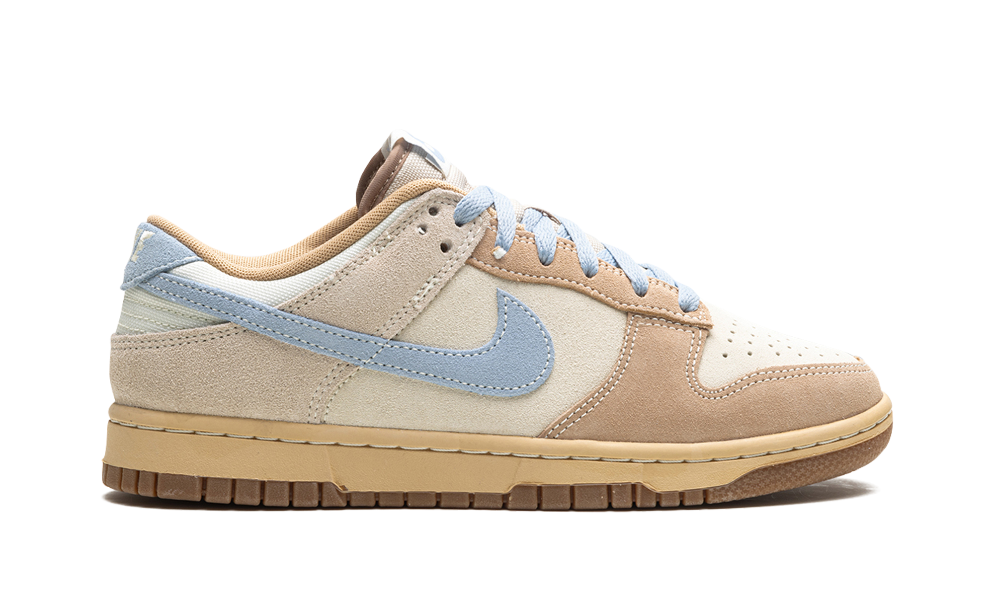 nike dunk low sanddrift light armory blue+HF0106-100+right view