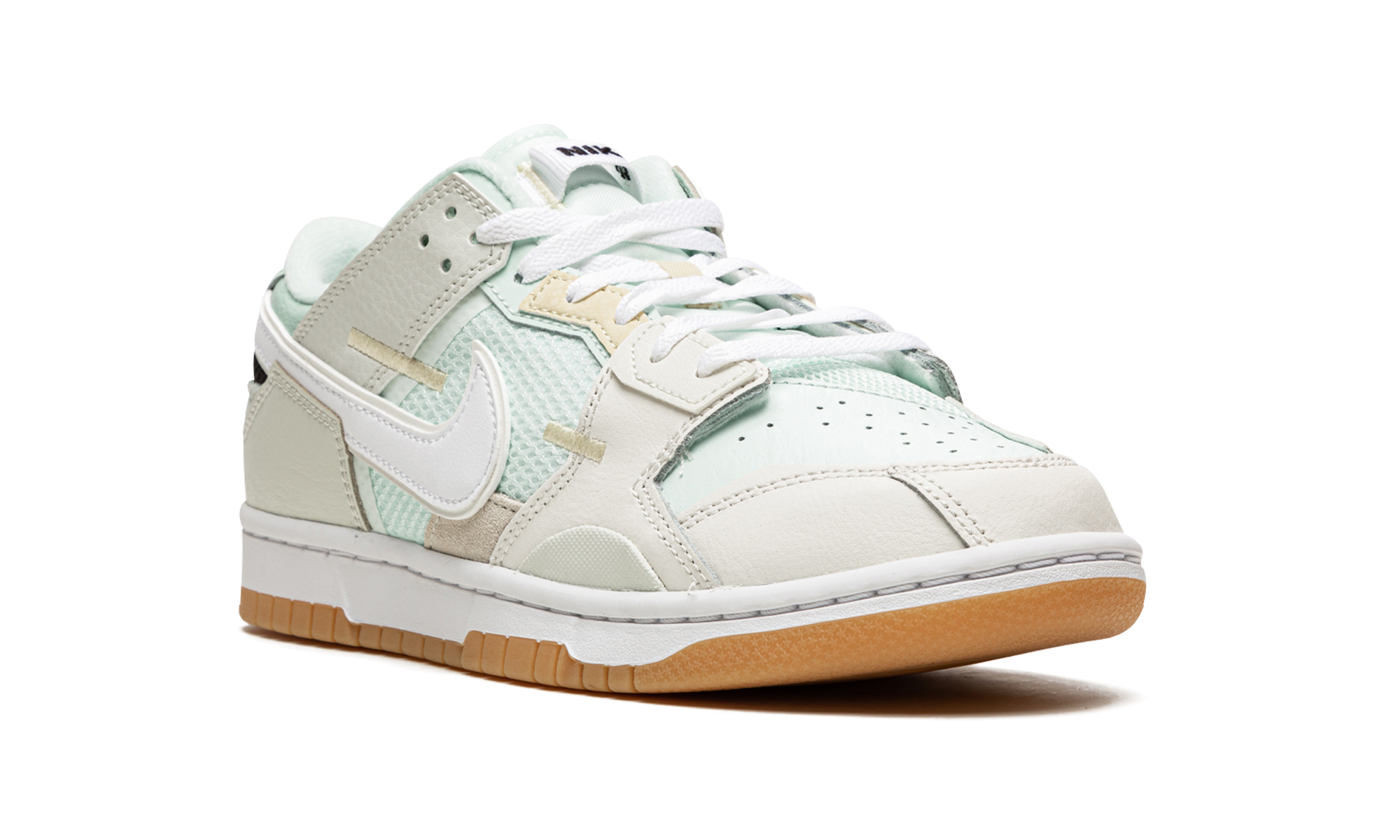 nike dunk low scrap sea glass+DB0500-100+diagnol right view