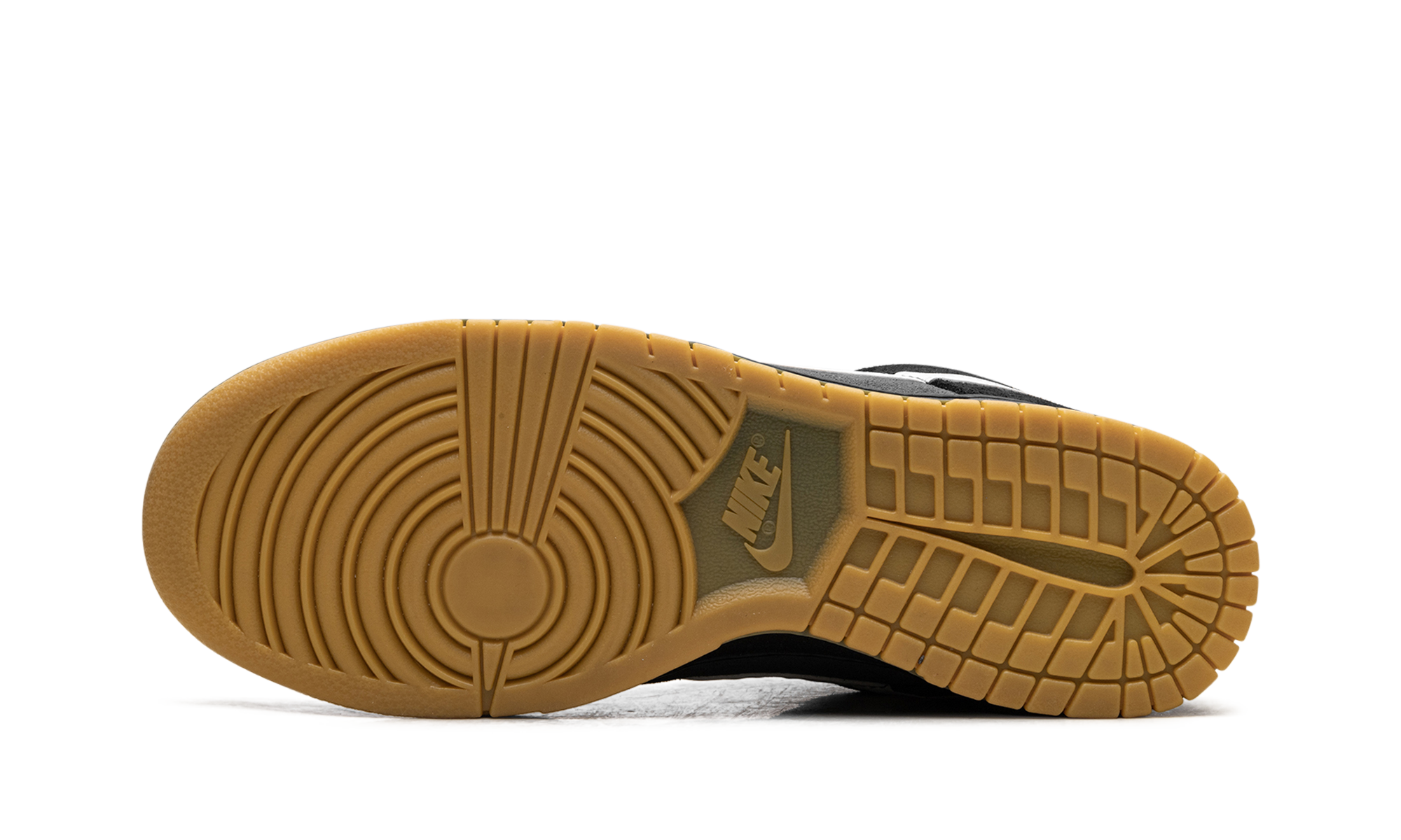 nike dunk low se black grey gum+HQ1931-001+bottom view