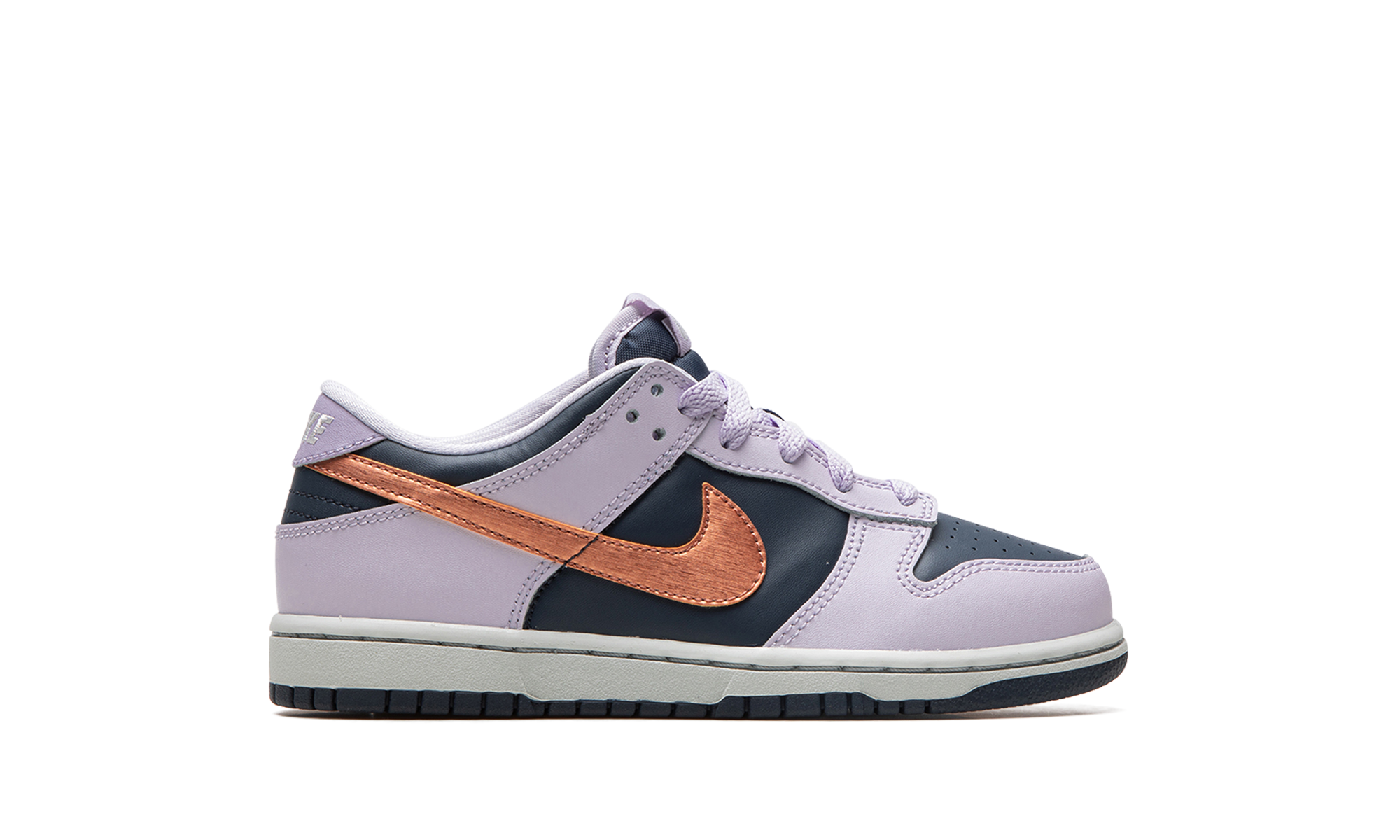 nike dunk low se copper swoosh ps+DX1664-400+right view