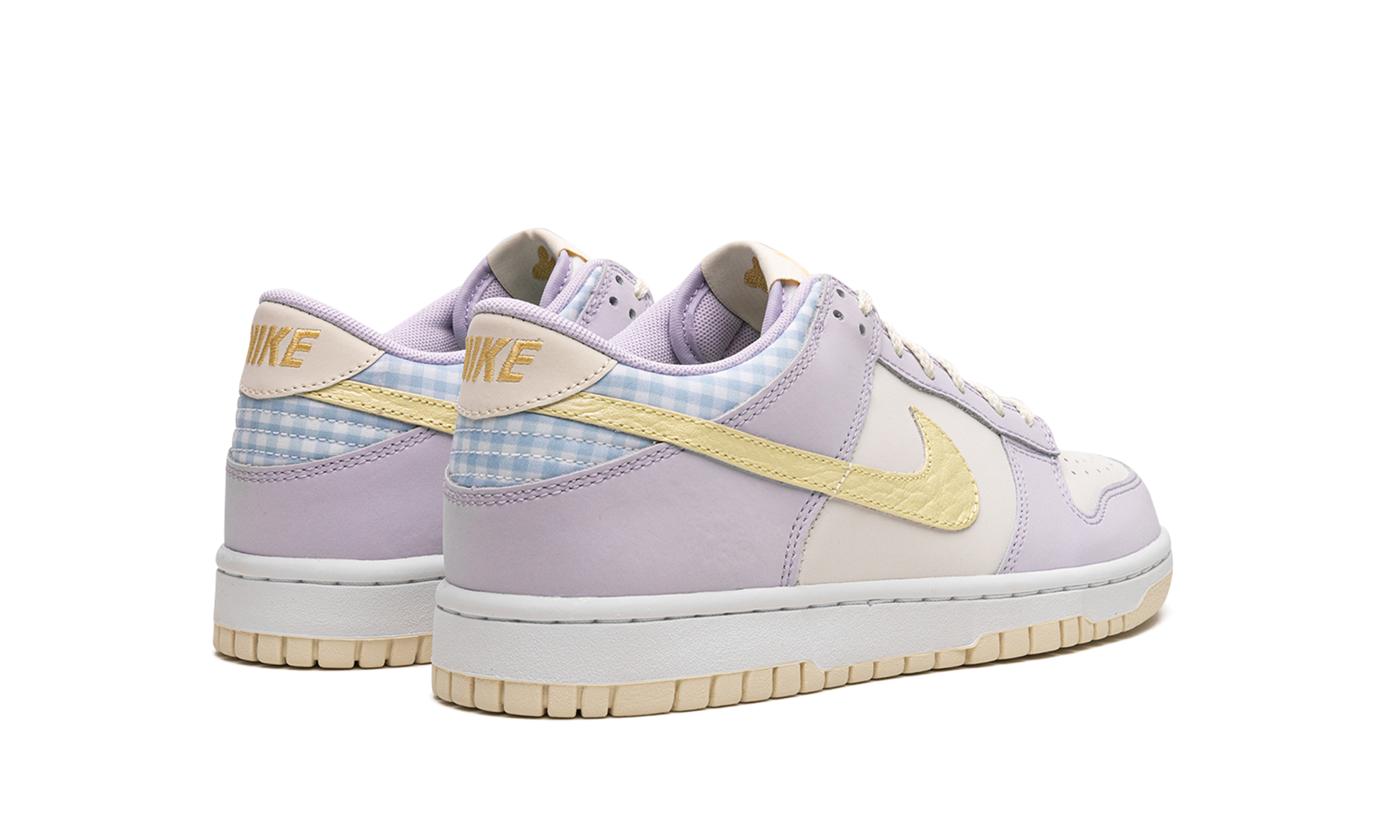 nike dunk low se easter 2023 gs+FJ4641-536+diagnol right behind view