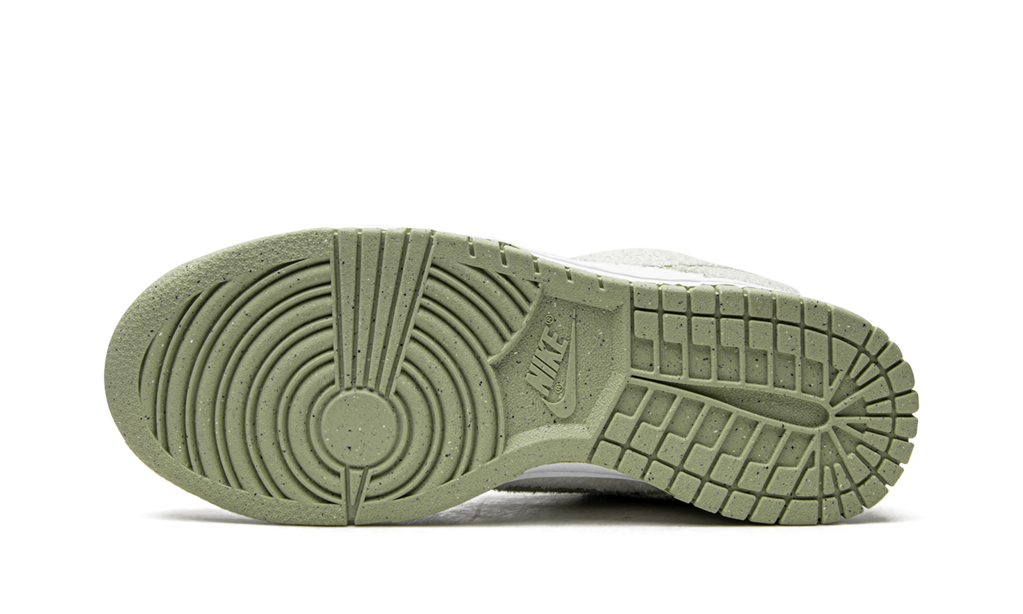 nike dunk low se fleece pack honeydew women s+DQ7579-300+bottom view