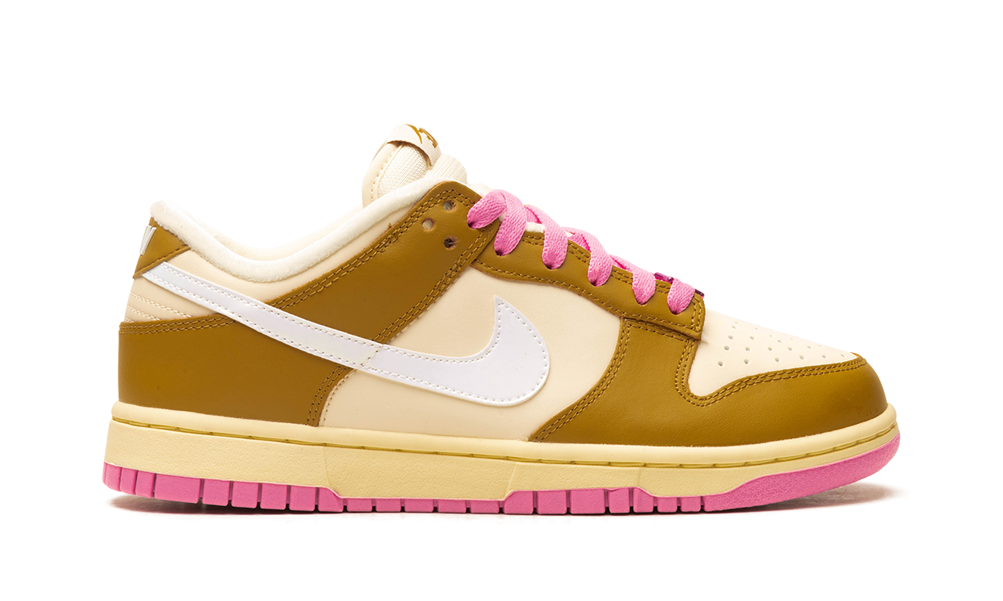 nike dunk low se just do it bronzine pink women s+FD8683-700+right view