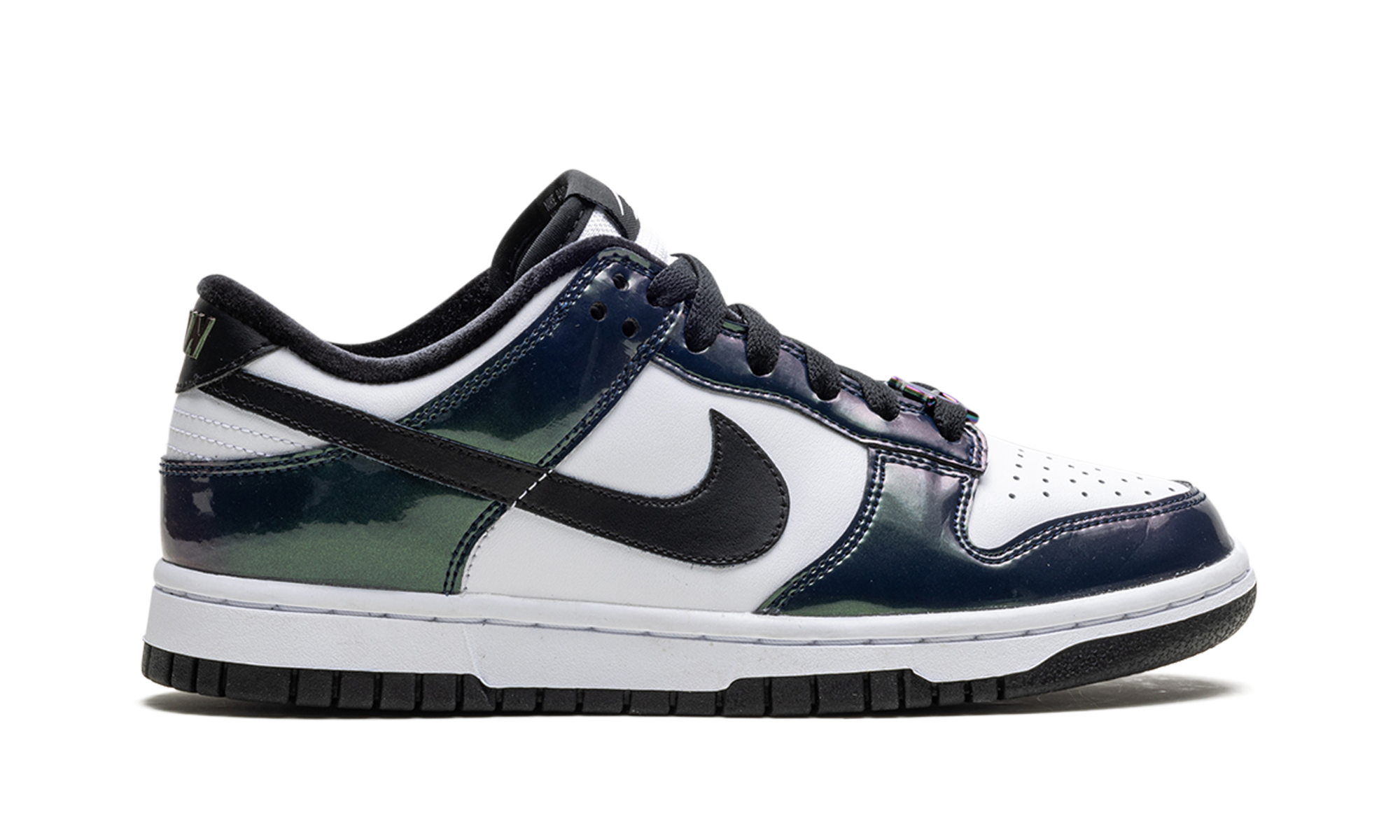 nike dunk low se just do it iridescent women s+FQ8143-001+right view