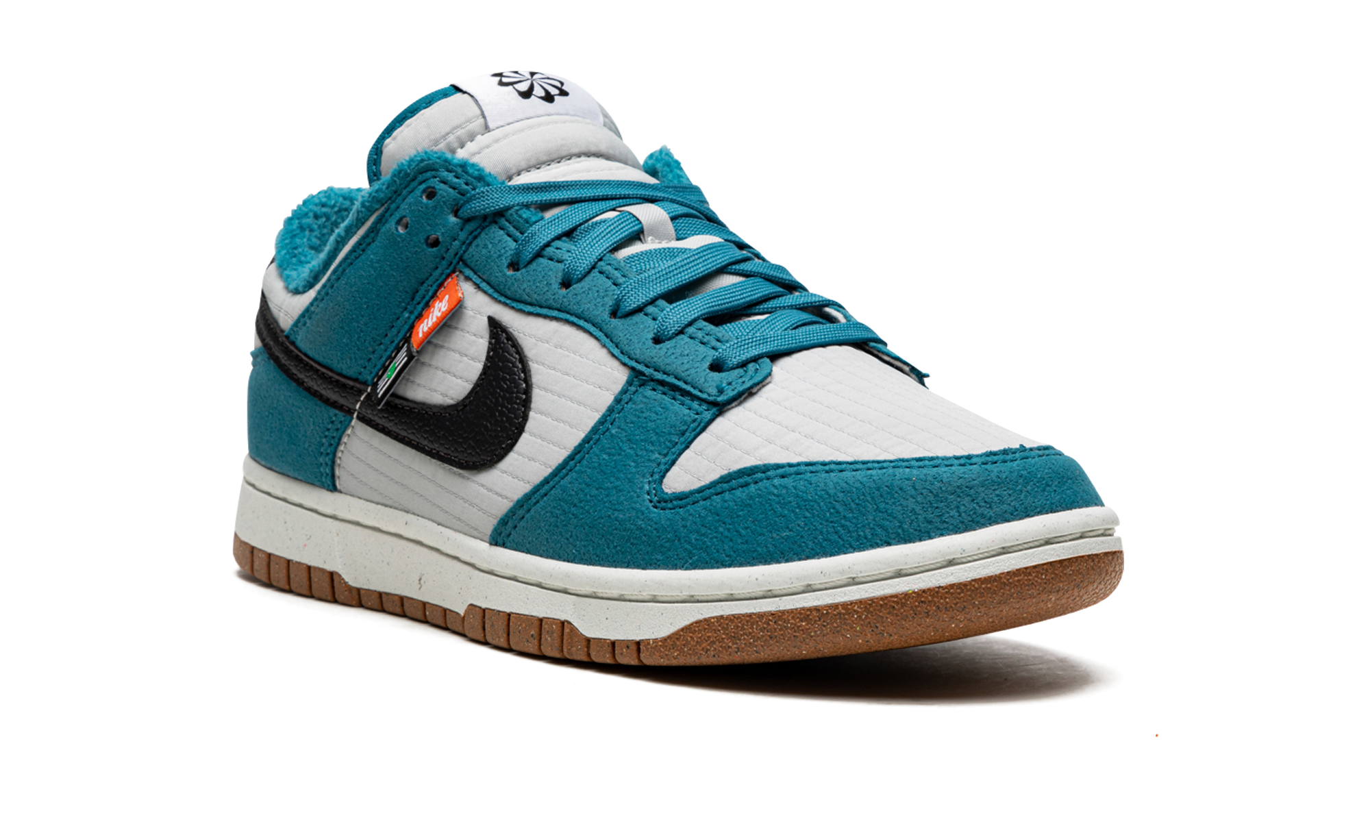 nike dunk low se next nature rift blue+DD3358-400+diagnol right view