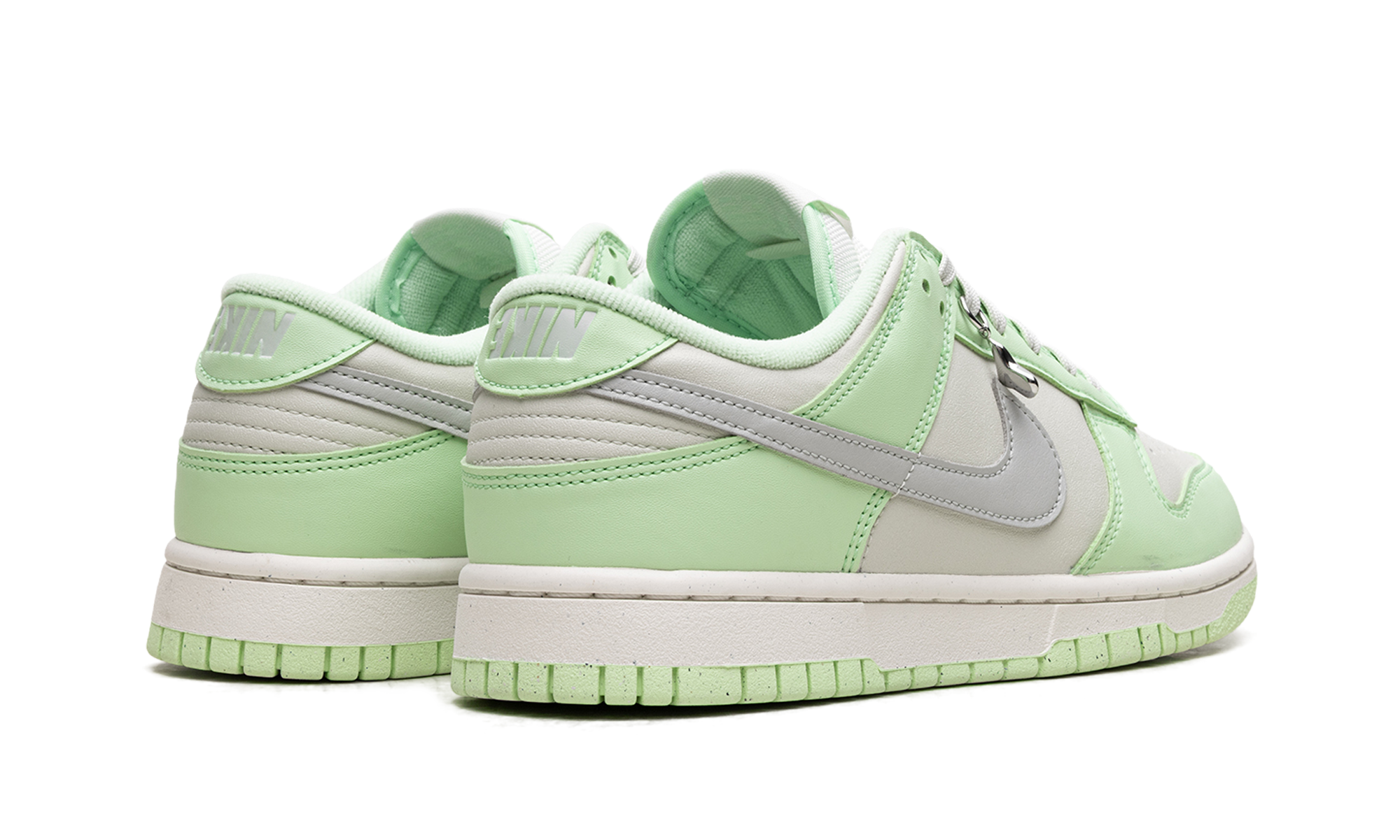 nike dunk low se next nature sea glass women s+FN6344-001+diagnol right behind view