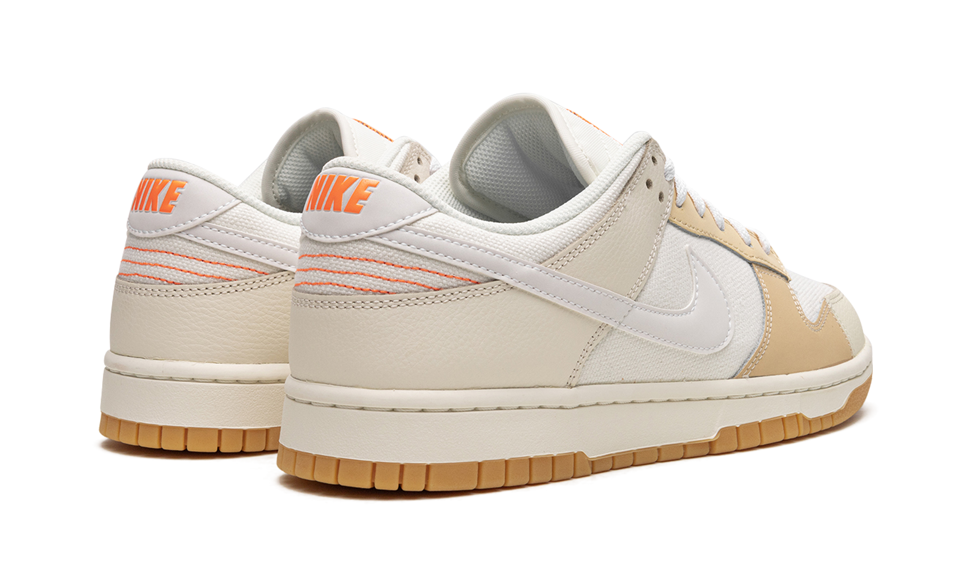 nike dunk low se patchwork if lost return to+FJ5475-100+diagnol right behind view