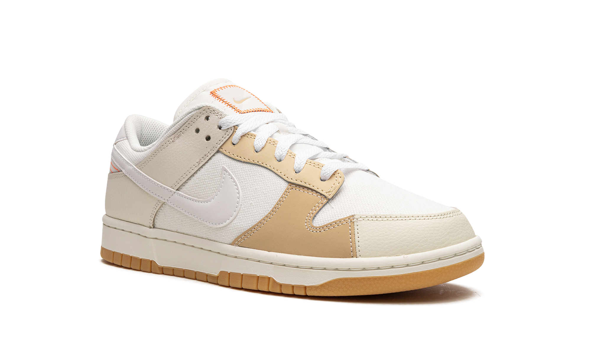 nike dunk low se patchwork if lost return to+FJ5475-100+diagnol right view