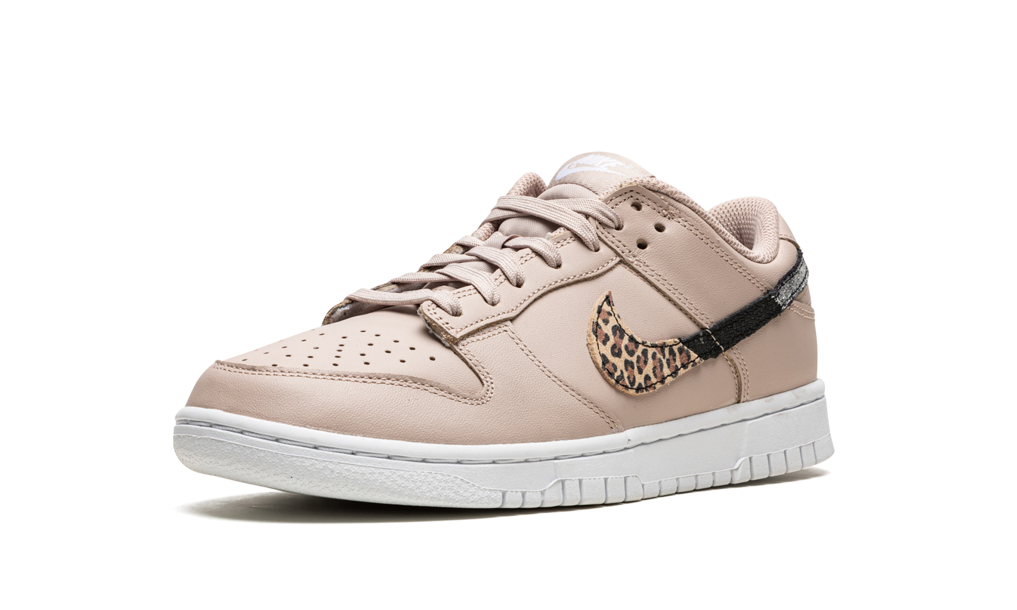 nike dunk low se primal pink women s+DD7099-200+left diagnol single view