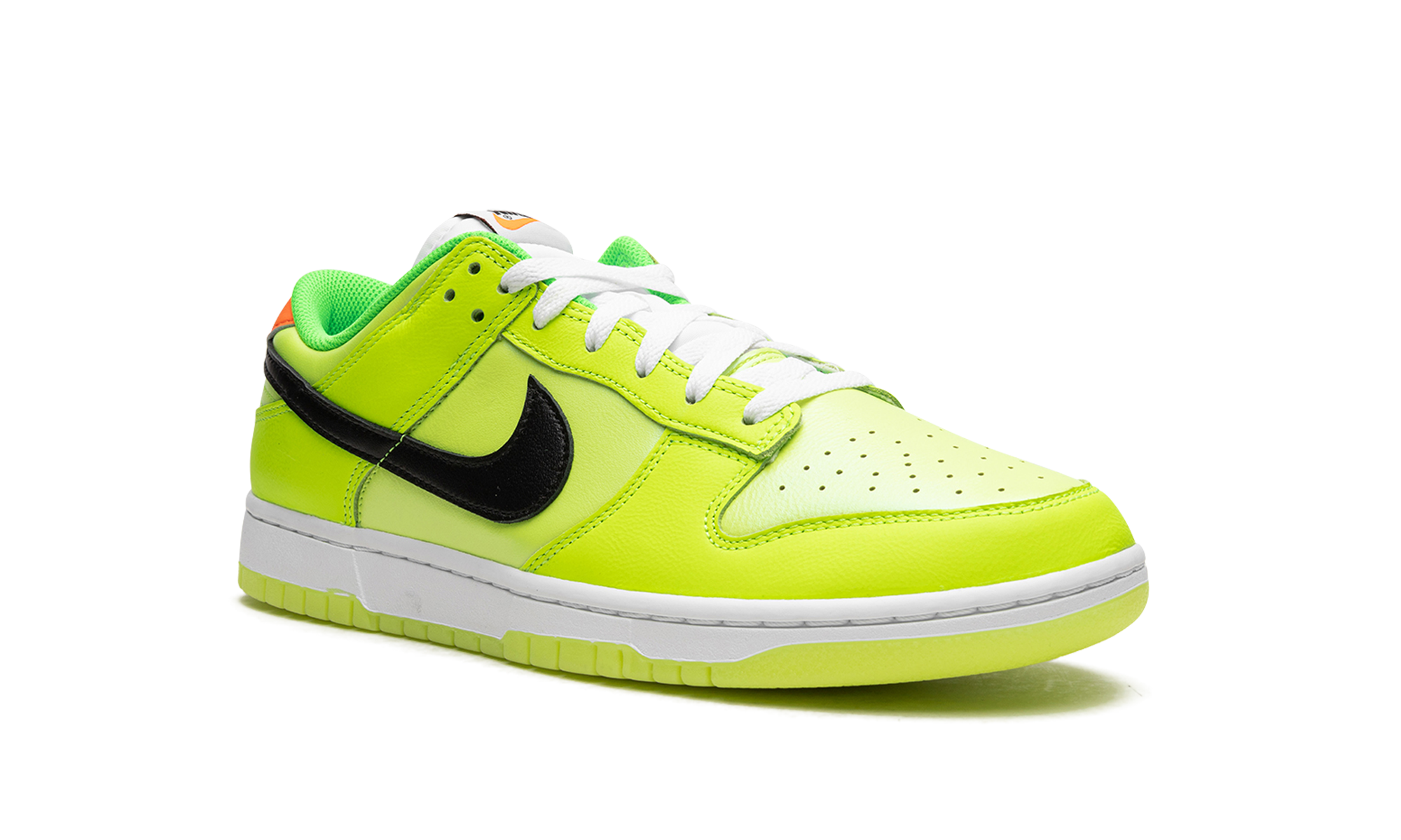 nike dunk low se splash volt+FJ4610-702+diagnol right view