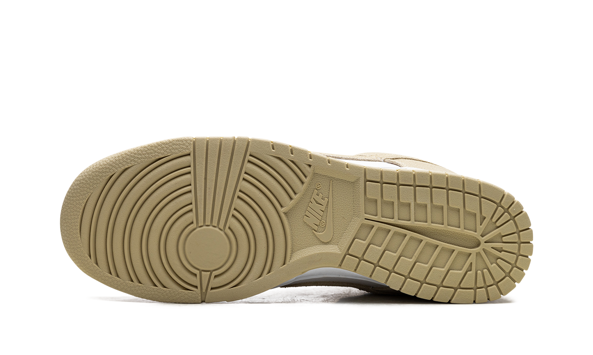 nike dunk low se team gold suede+FQ8249-102+bottom view