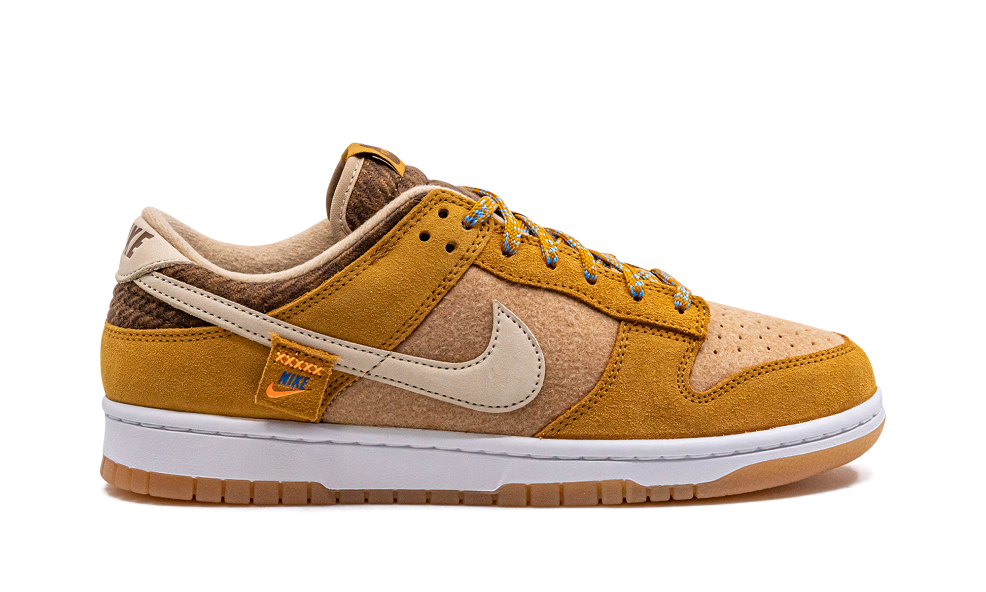 nike dunk low se teddy bear praline+DZ5350-288+right view