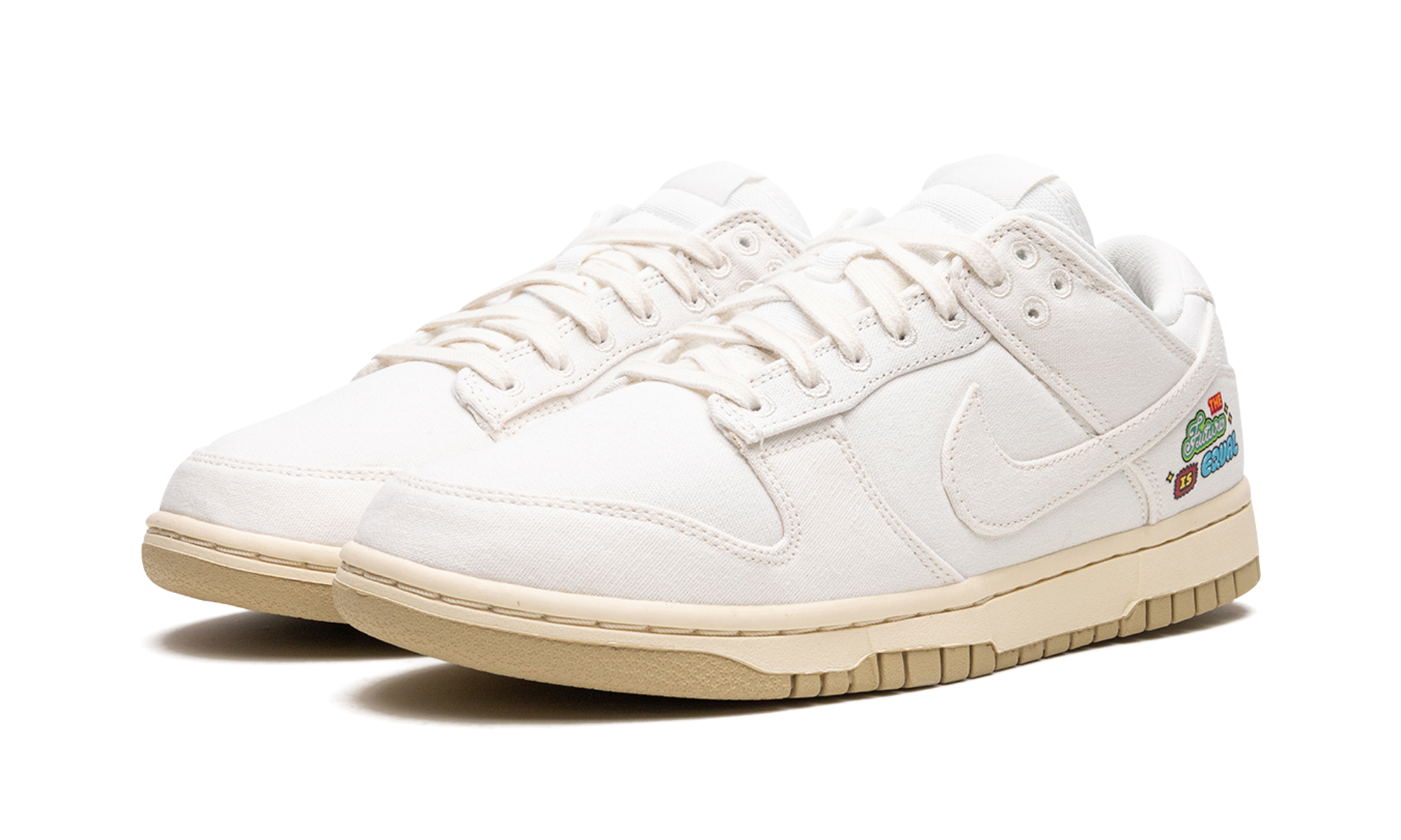 nike dunk low se the future is equal women s+FD0868-133+diagnol left view