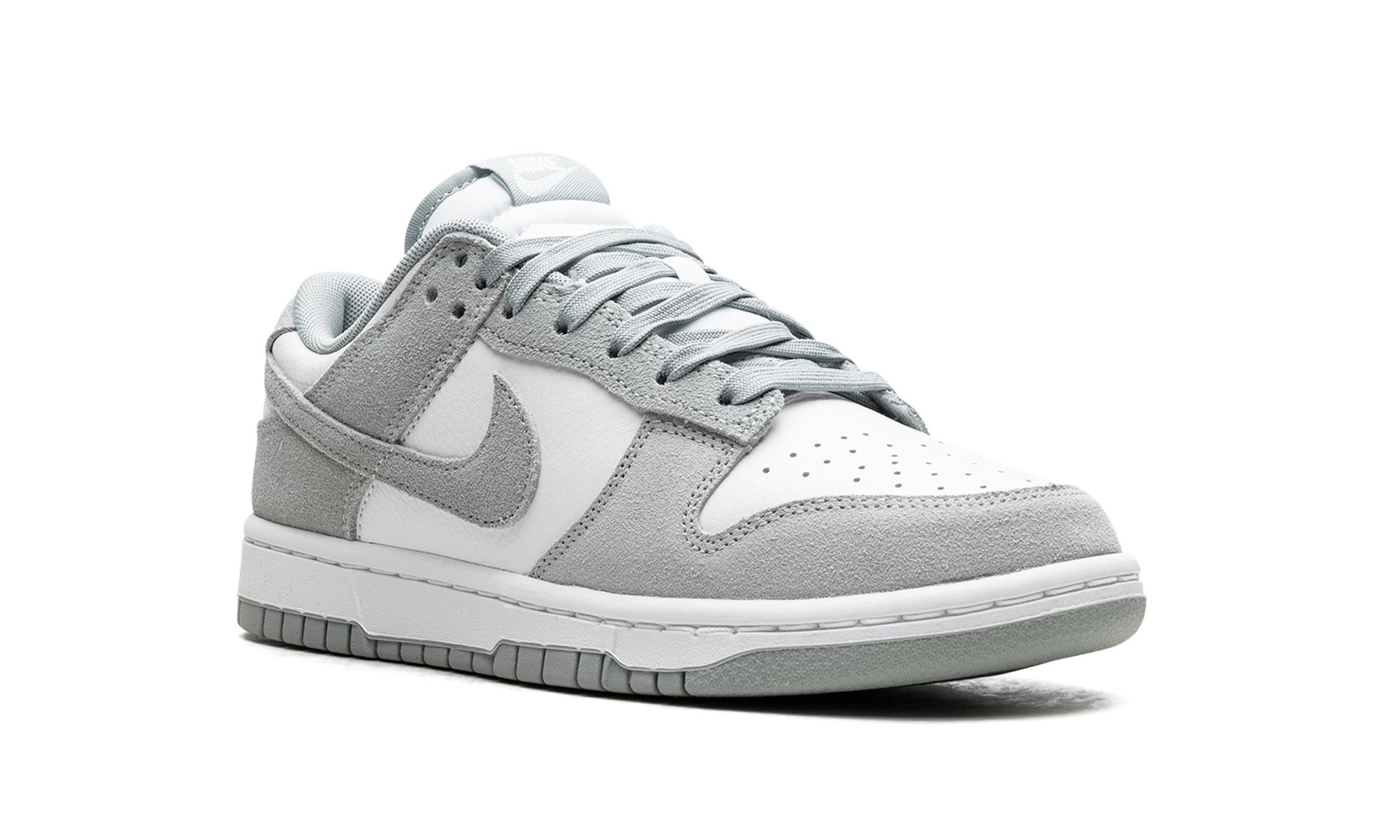 nike dunk low se white light pumice+FQ8249-101+diagnol right view