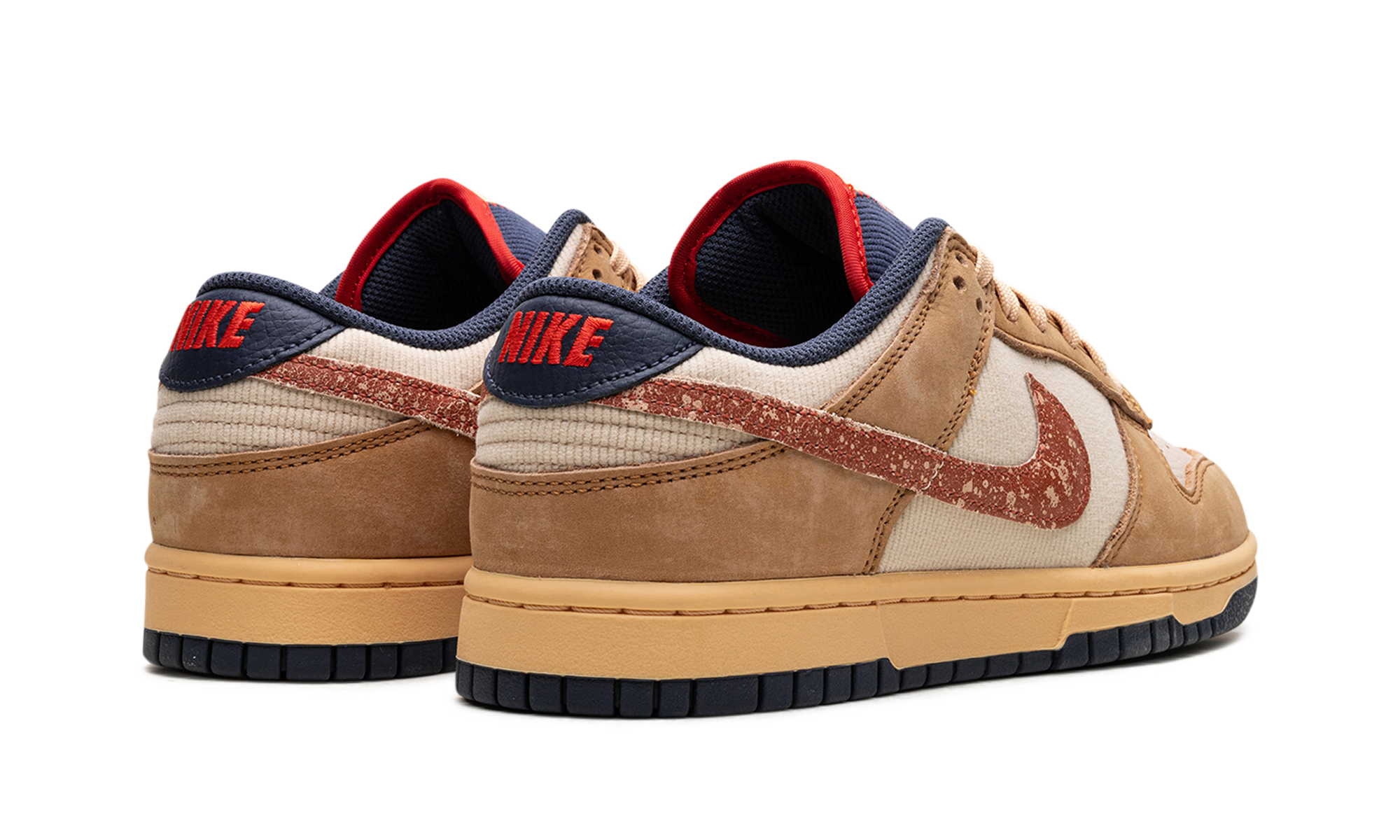 nike dunk low sketch and exploration+HQ3640-790+diagnol right behind view