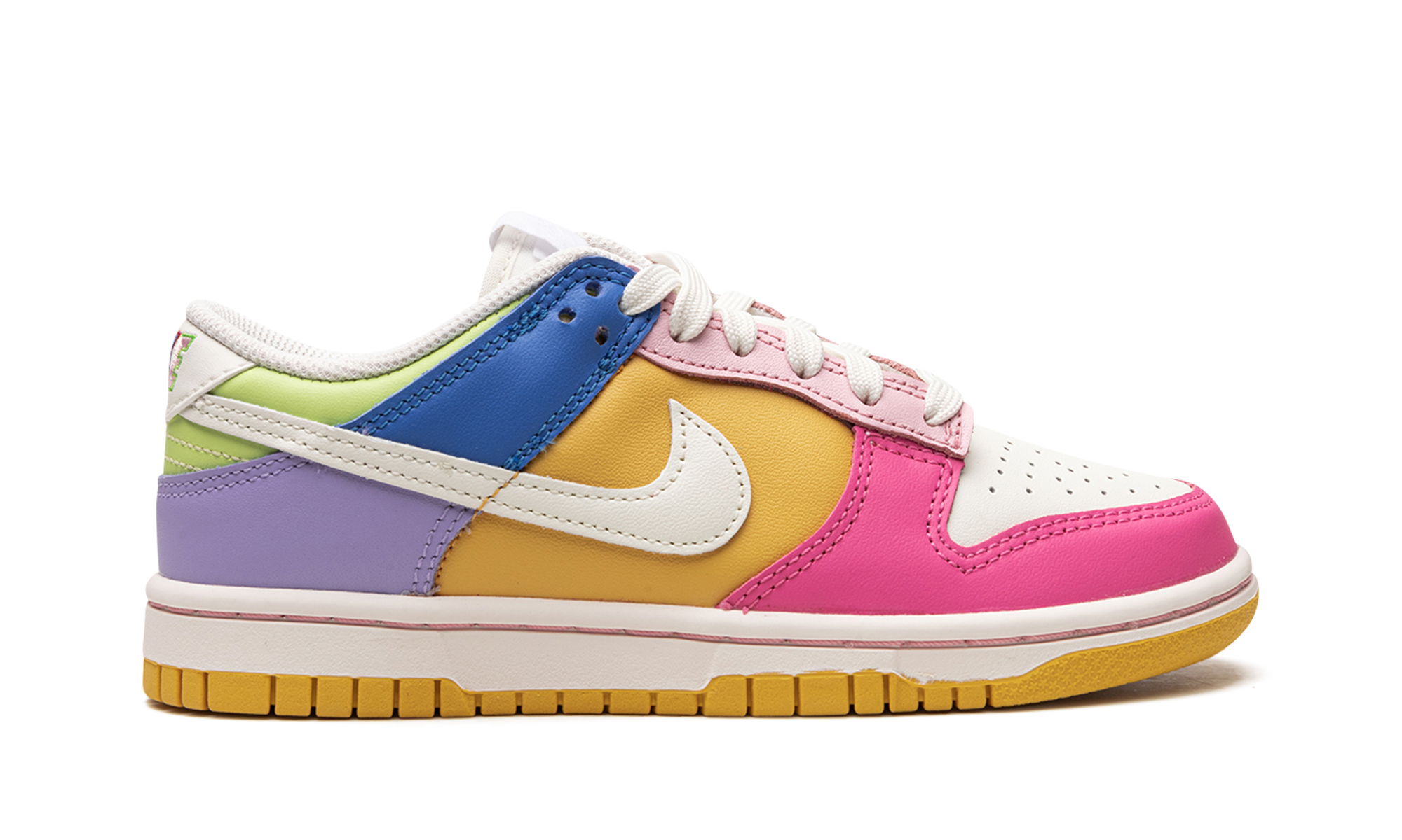 nike dunk low solar flare multi color women s+FD9923-111+right view