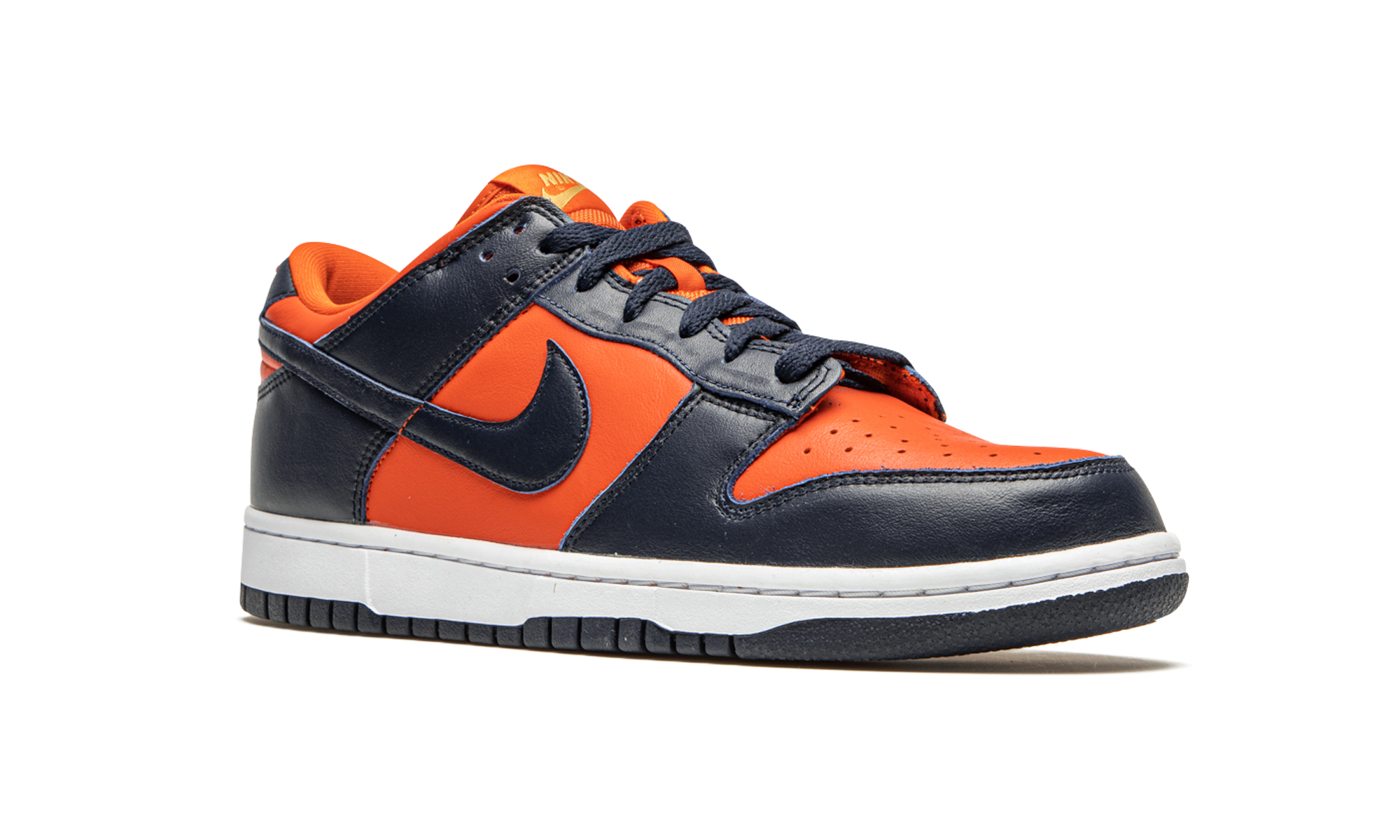 nike dunk low sp champ colors university orange marine 2020+CU1727-800+diagnol right view