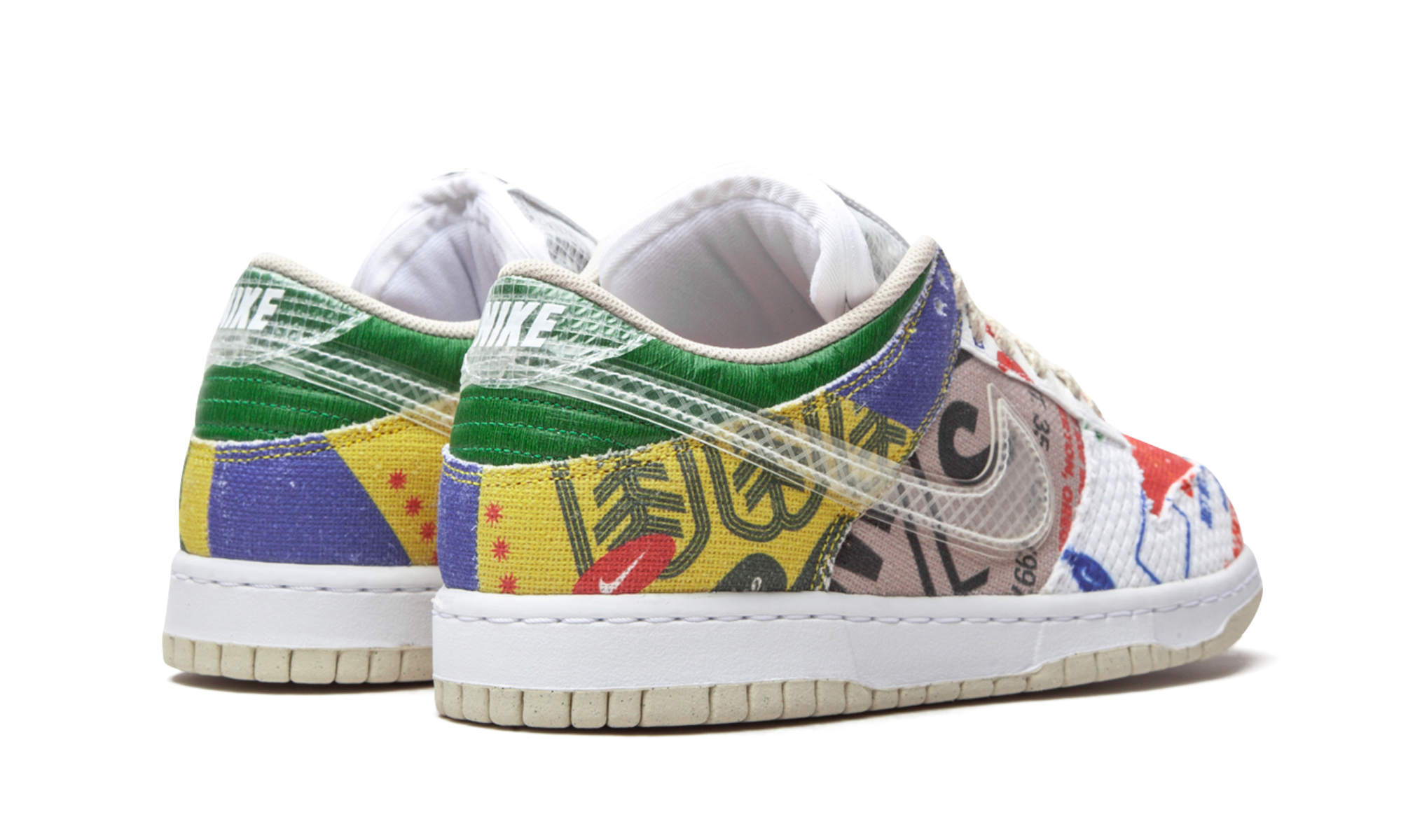 nike dunk low sp city market+DA6125-900+diagnol right behind view