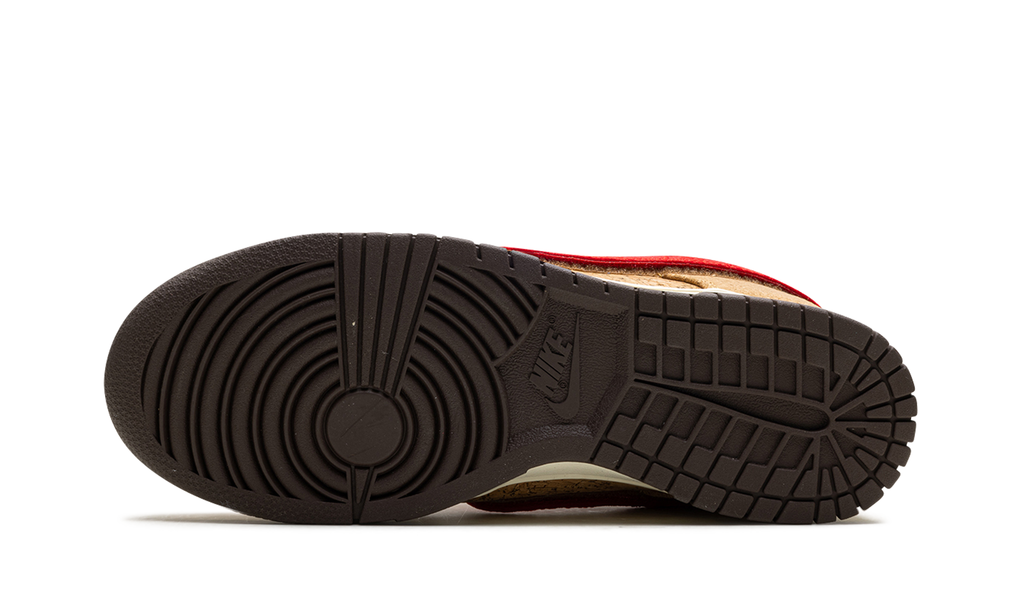 nike dunk low sp clot cork+FN0317-121+bottom view