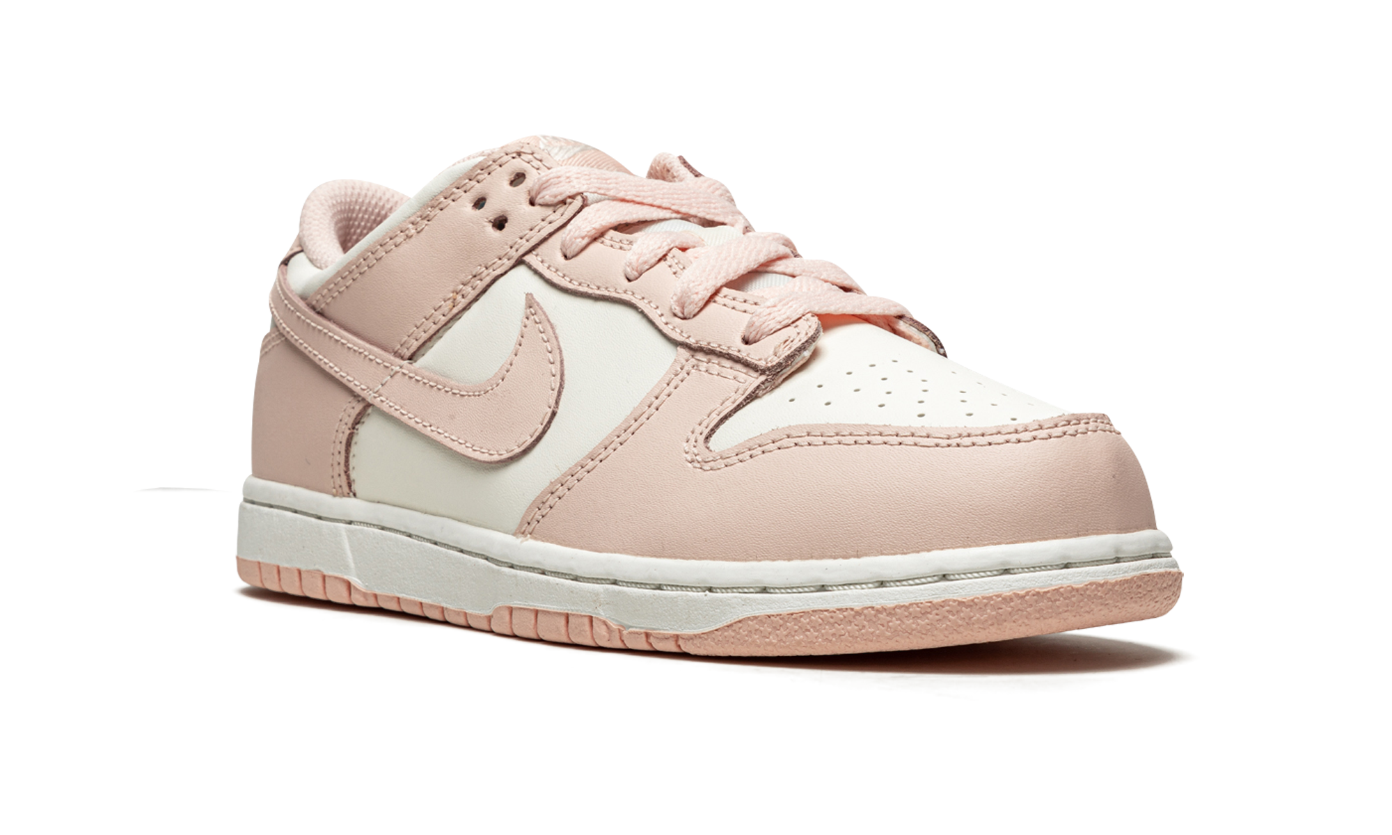 nike dunk low sp orange pearl ps+CW1588-101+diagnol right view