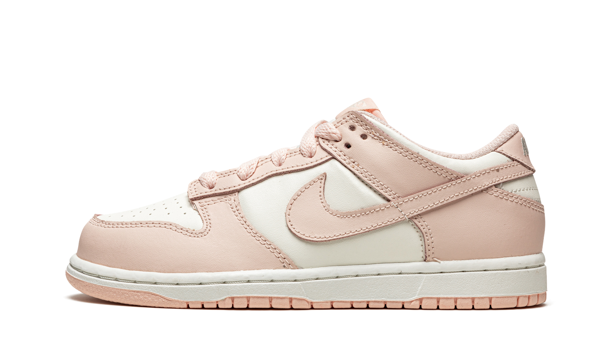 nike dunk low sp orange pearl ps+CW1588-101+diagnol right view 1