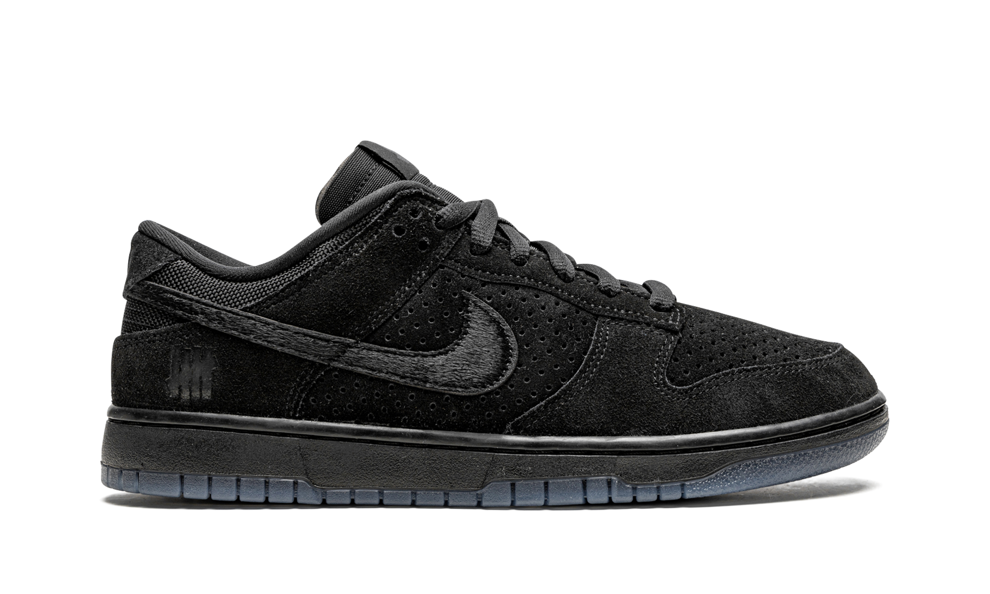 nike dunk low sp undefeated 5 on it black+DO9329-001+right view